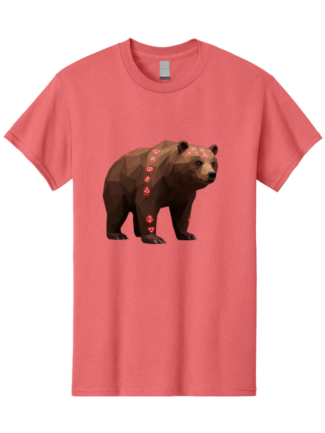 Geometric-Bear Men'S Graphic Tee, 100% Cotton, Comfortable Casual Summer Wear, Machine Washable, Vintage Camera, Old Camera, Antique Camera, Black Camera, Classic Photography, Photography Equipment, Nostalgic Device, Film Camera, Camera Art Baf125
