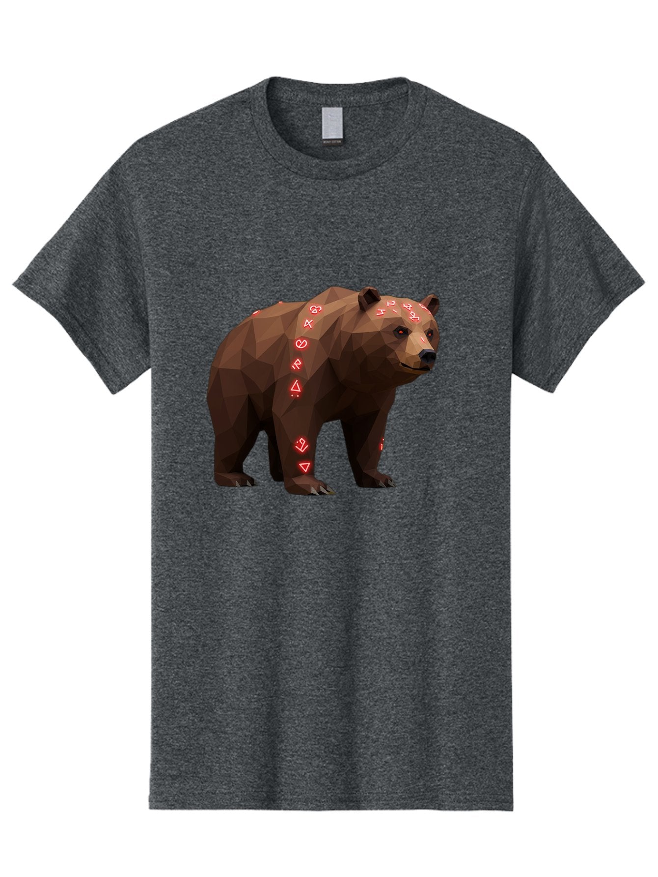 Geometric-Bear Men'S Graphic Tee, 100% Cotton, Comfortable Casual Summer Wear, Machine Washable, Vintage Camera, Old Camera, Antique Camera, Black Camera, Classic Photography, Photography Equipment, Nostalgic Device, Film Camera, Camera Art Baf125 4
