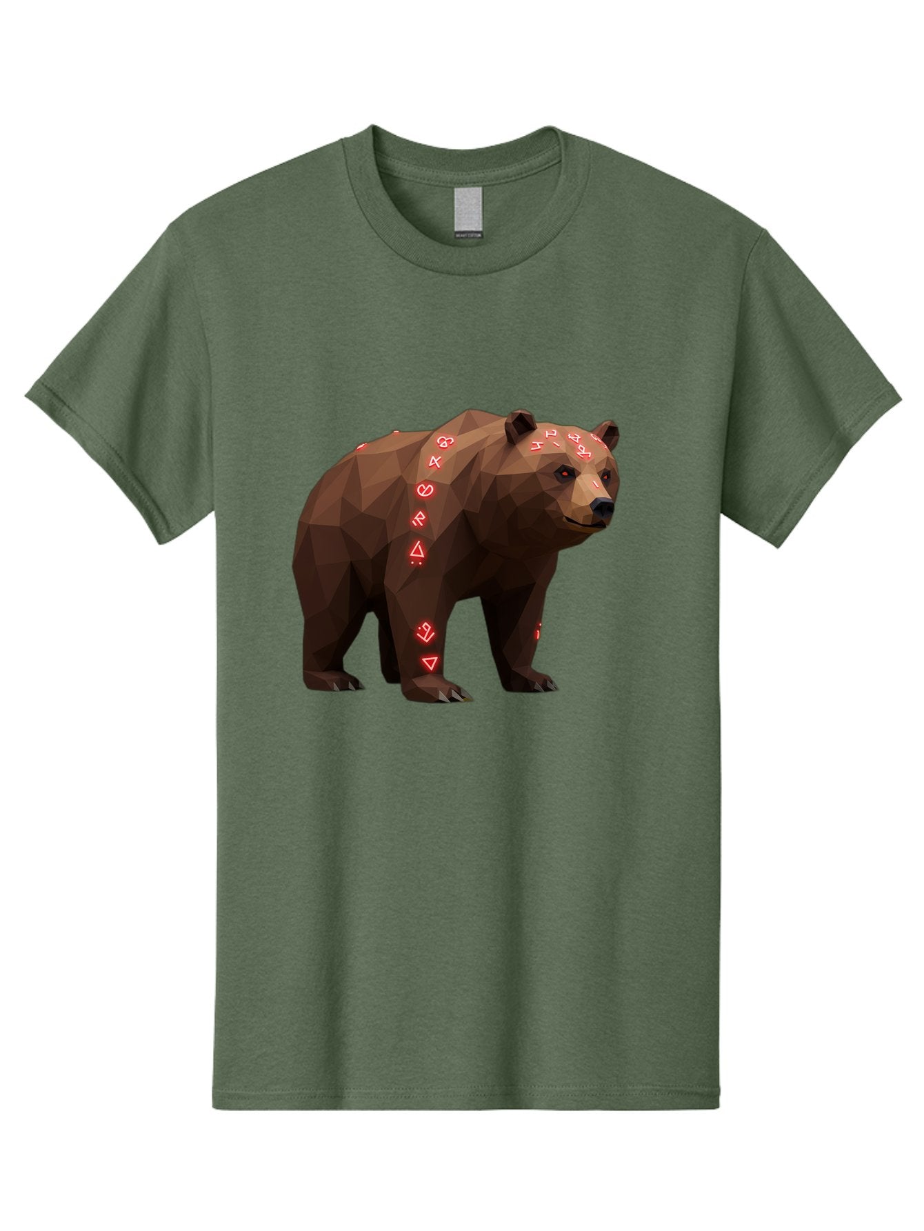 Geometric-Bear Men'S Graphic Tee, 100% Cotton, Comfortable Casual Summer Wear, Machine Washable, Vintage Camera, Old Camera, Antique Camera, Black Camera, Classic Photography, Photography Equipment, Nostalgic Device, Film Camera, Camera Art Baf125