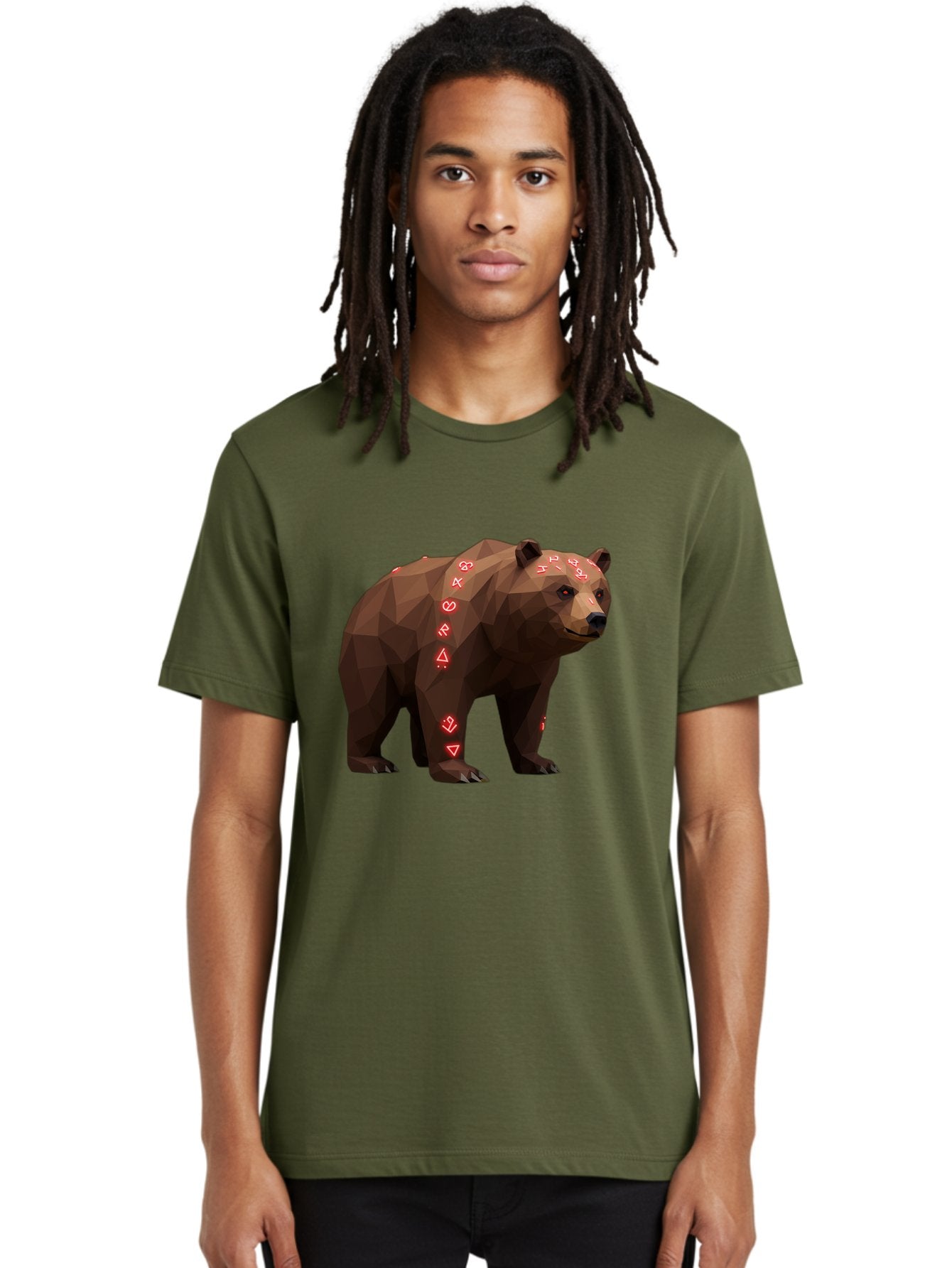 Geometric-Bear Men'S Graphic Tee, 100% Cotton, Comfortable Casual Summer Wear, Machine Washable, Vintage Camera, Old Camera, Antique Camera, Black Camera, Classic Photography, Photography Equipment, Nostalgic Device, Film Camera, Camera Art Baf125 19