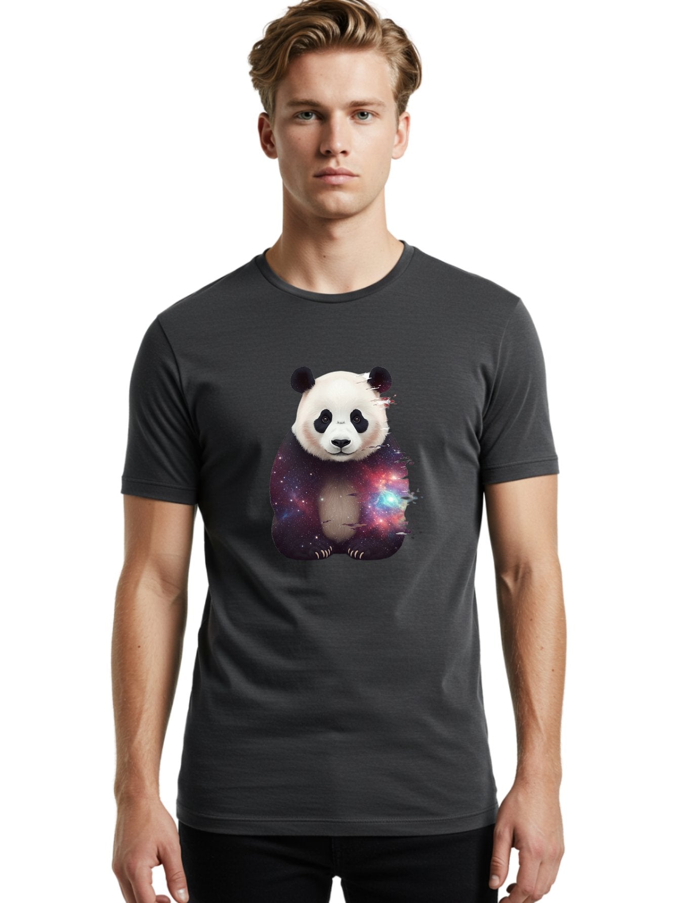 Giant-Panda-Space Men'S Graphic Tee, 100% Cotton, Comfortable Casual Summer Wear, Machine Washable, Vintage Camera, Old Camera, Antique Camera, Black Camera, Classic Photography, Photography Equipment, Nostalgic Device, Film Camera, Camera Art Baf126 19