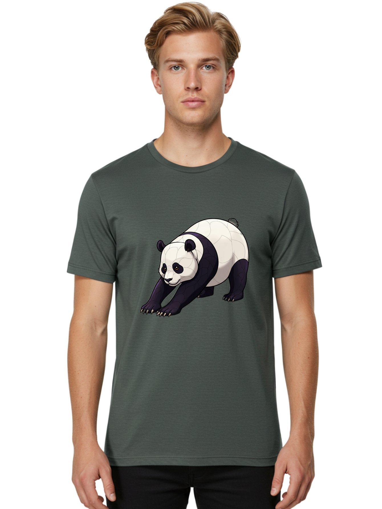 Giant-Panda Men'S Graphic Tee, 100% Cotton, Comfortable Casual Summer Wear, Machine Washable, Vintage Camera, Old Camera, Antique Camera, Black Camera, Classic Photography, Photography Equipment, Nostalgic Device, Film Camera, Camera Art Baf127 16