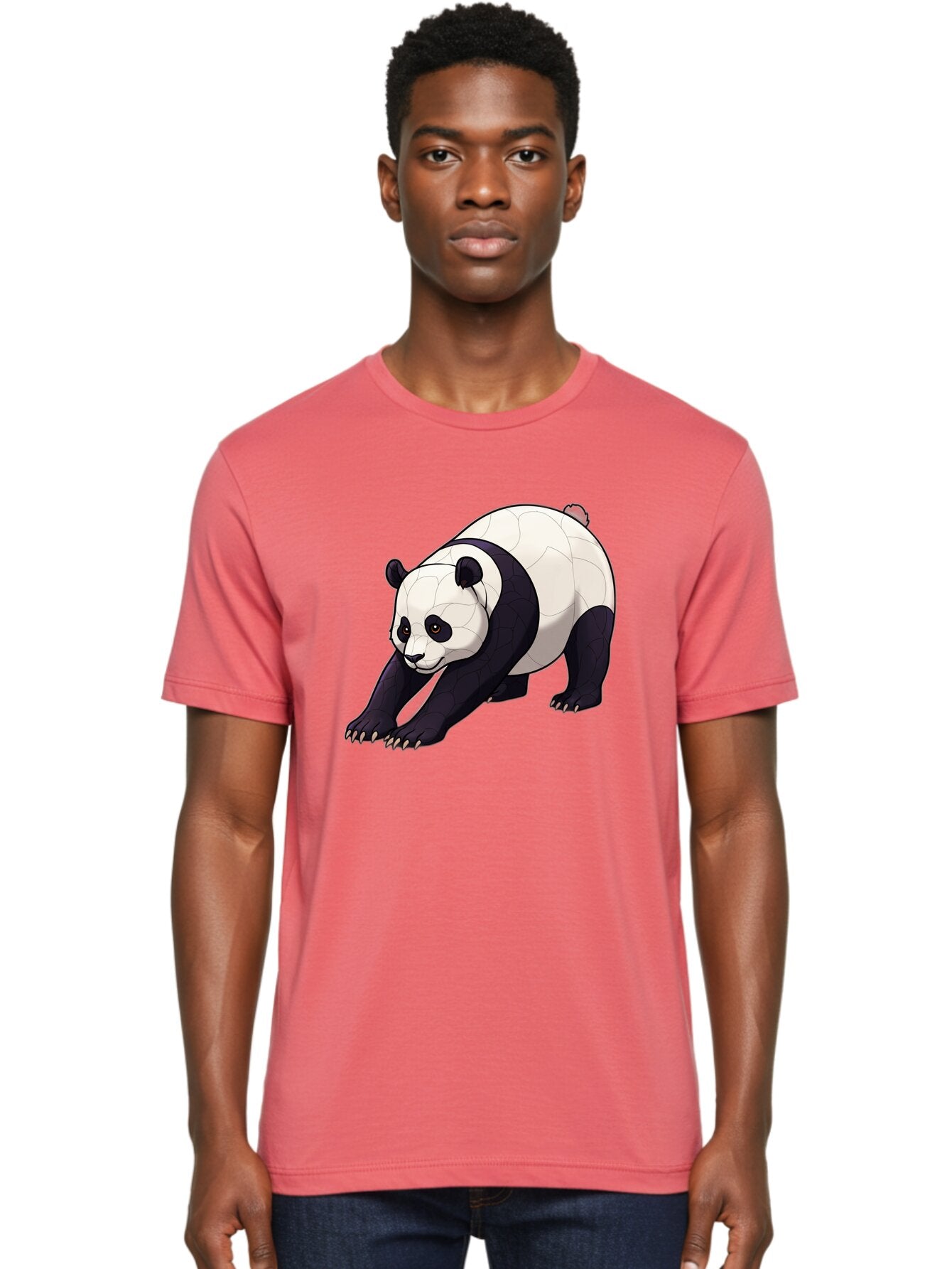 Giant-Panda Men'S Graphic Tee, 100% Cotton, Comfortable Casual Summer Wear, Machine Washable, Vintage Camera, Old Camera, Antique Camera, Black Camera, Classic Photography, Photography Equipment, Nostalgic Device, Film Camera, Camera Art Baf127 24