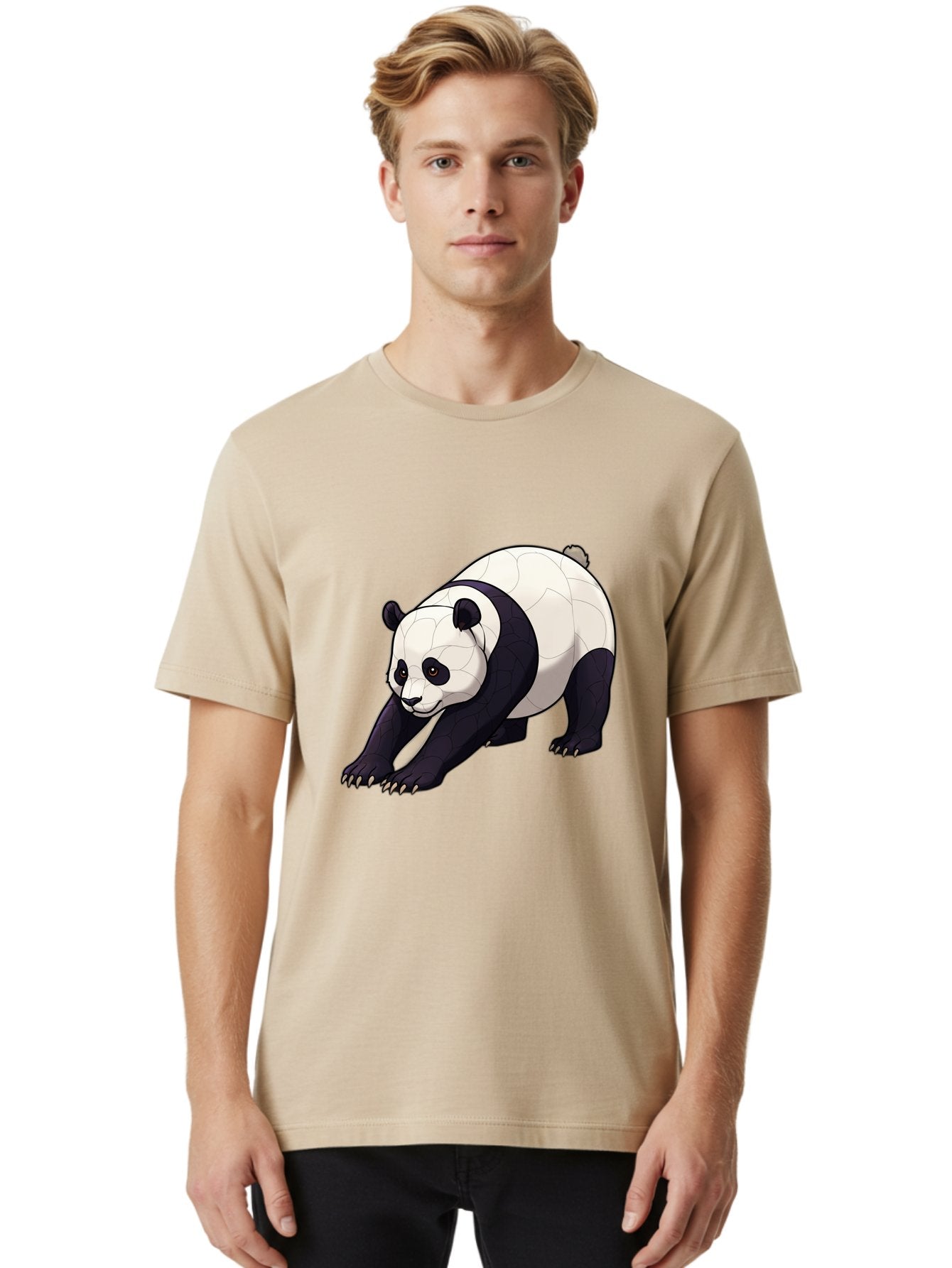 Giant-Panda Men'S Graphic Tee, 100% Cotton, Comfortable Casual Summer Wear, Machine Washable, Vintage Camera, Old Camera, Antique Camera, Black Camera, Classic Photography, Photography Equipment, Nostalgic Device, Film Camera, Camera Art Baf127 23