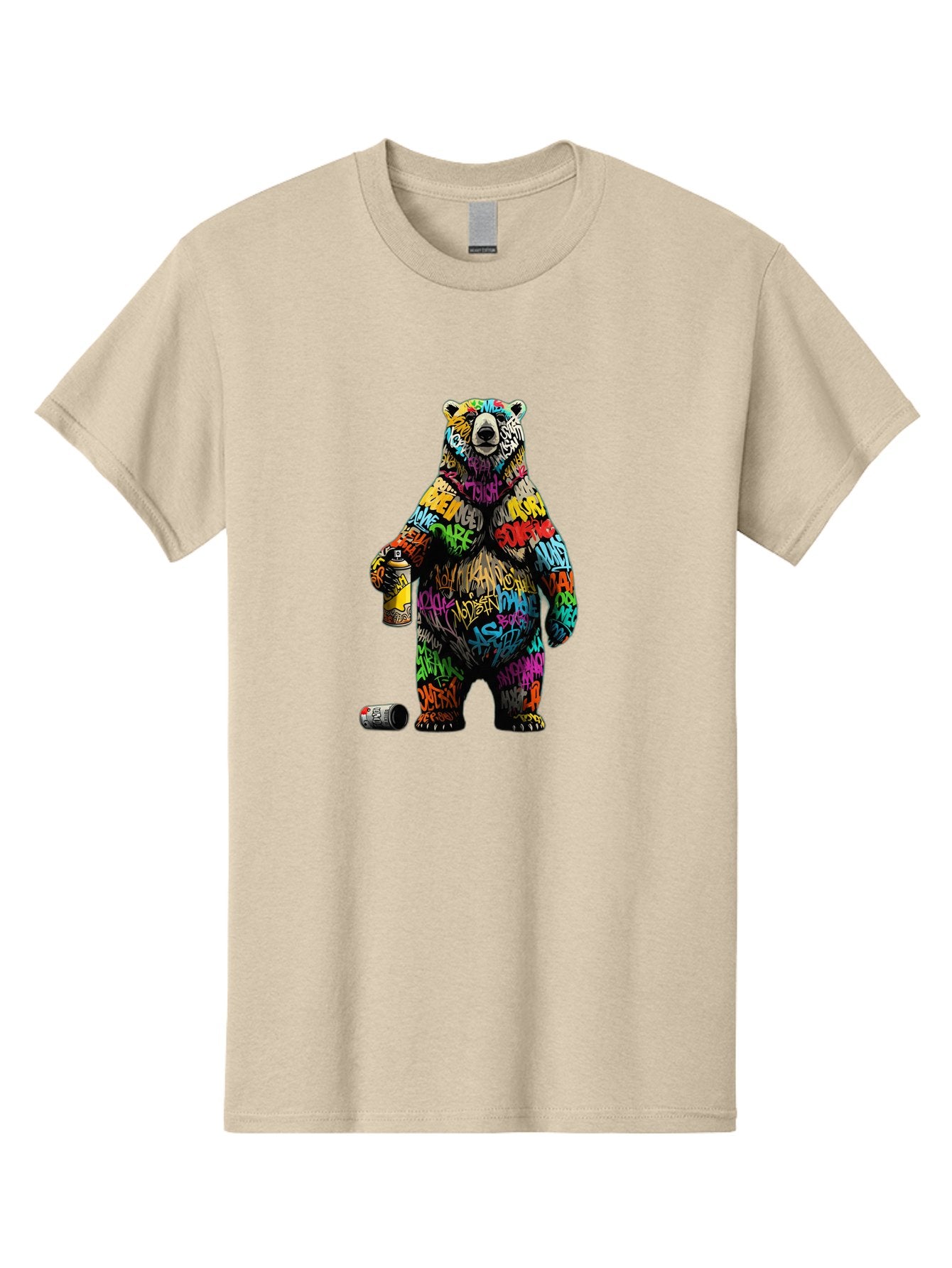 Graffiti-Bear Men'S Graphic Tee, 100% Cotton, Comfortable Casual Summer Wear, Machine Washable, Vintage Camera, Old Camera, Antique Camera, Black Camera, Classic Photography, Photography Equipment, Nostalgic Device, Film Camera, Camera Art Baf135 4