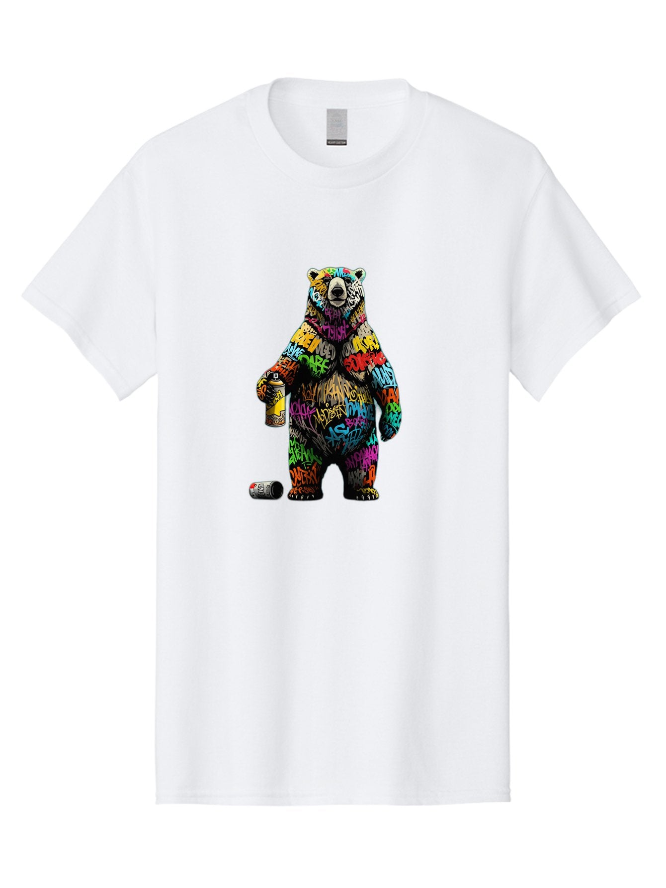 Graffiti-Bear Men'S Graphic Tee, 100% Cotton, Comfortable Casual Summer Wear, Machine Washable, Vintage Camera, Old Camera, Antique Camera, Black Camera, Classic Photography, Photography Equipment, Nostalgic Device, Film Camera, Camera Art Baf135 7