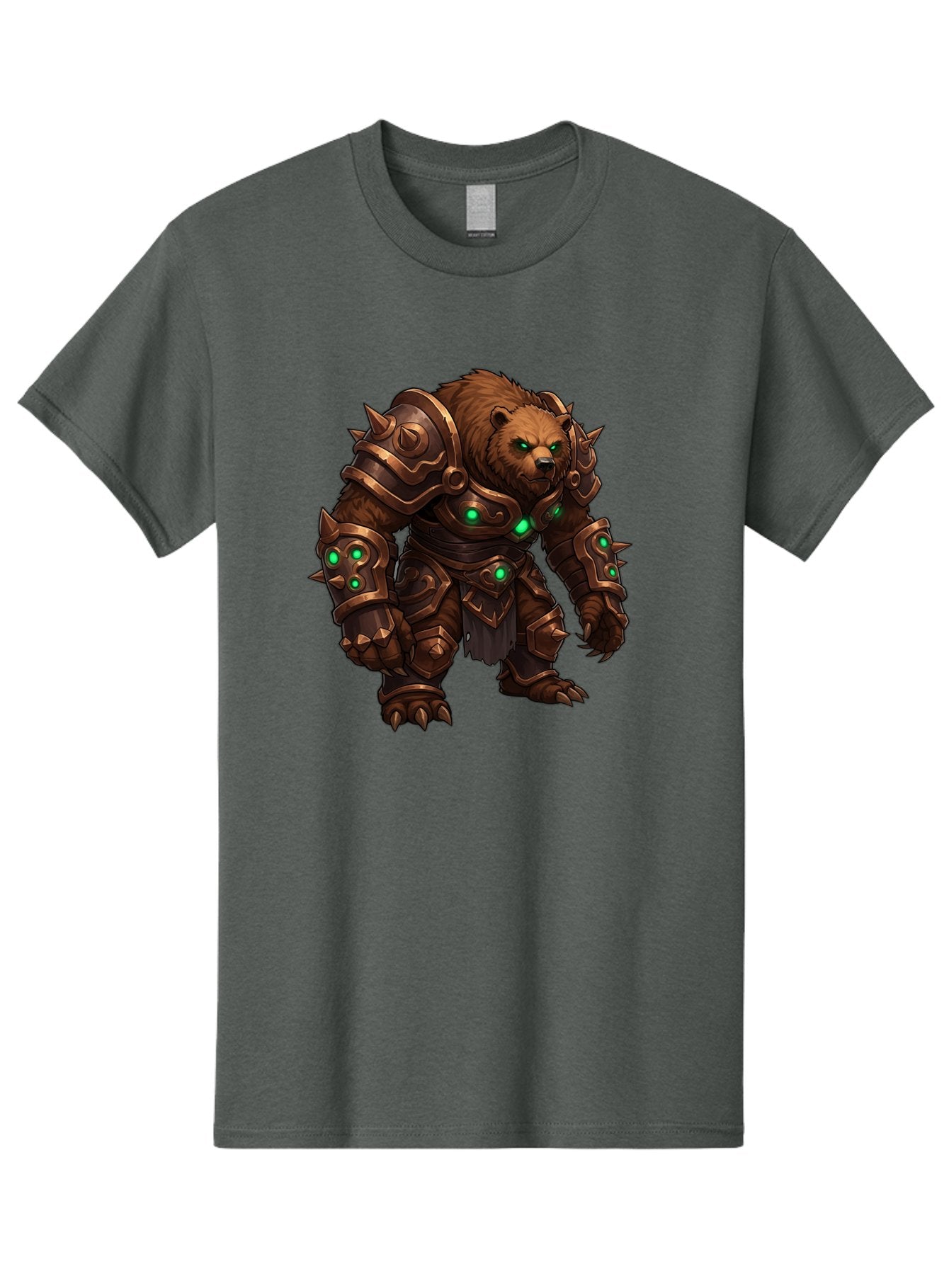 Guardian-Bear-1 Men'S Graphic Tee, 100% Cotton, Comfortable Casual Summer Wear, Machine Washable, Vintage Camera, Old Camera, Antique Camera, Black Camera, Classic Photography, Photography Equipment, Nostalgic Device, Film Camera, Camera Art Baf140 8