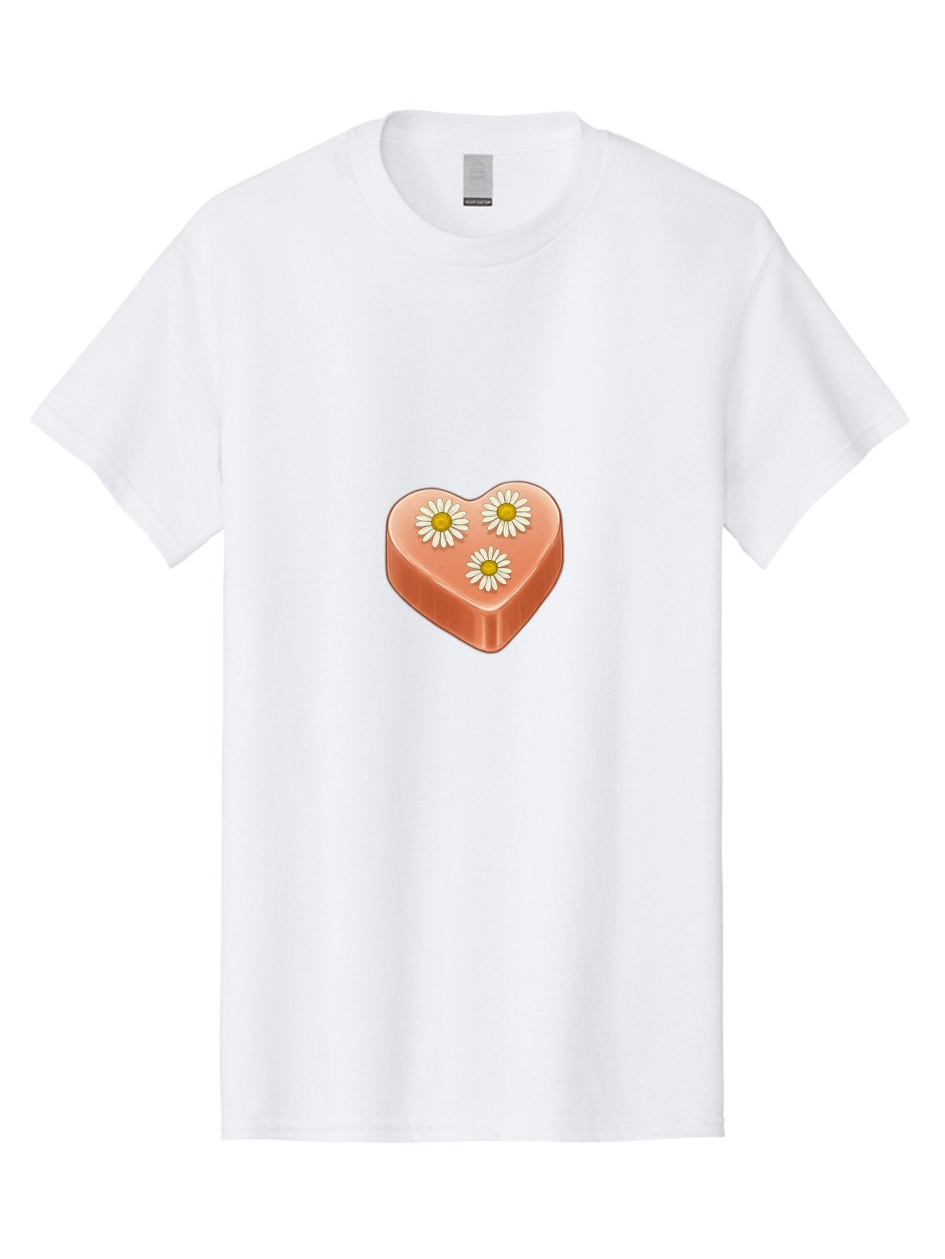 Heart-With-Daisies Men'S Graphic Tee, 100% Cotton, Comfortable Casual Summer Wear, Machine Washable, Vintage Camera, Old Camera, Antique Camera, Black Camera, Classic Photography, Photography Equipment, Nostalgic Device, Film Camera, Baf145 4