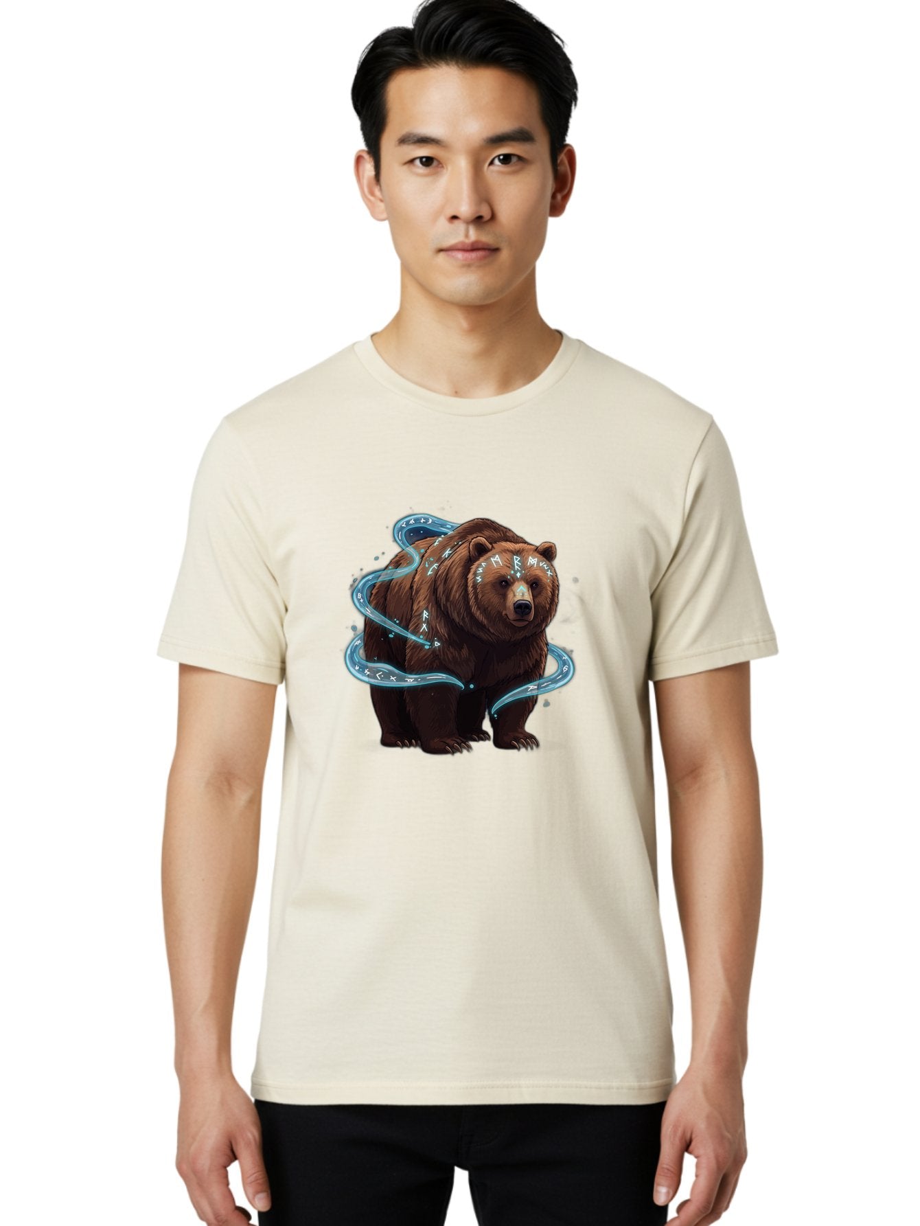 Hemmux-Bear Men'S Graphic Tee, 100% Cotton, Comfortable Casual Summer Wear, Machine Washable, Vintage Camera, Old Camera, Antique Camera, Black Camera, Classic Photography, Photography Equipment, Nostalgic Device, Film Camera, Camera Art Baf146 29
