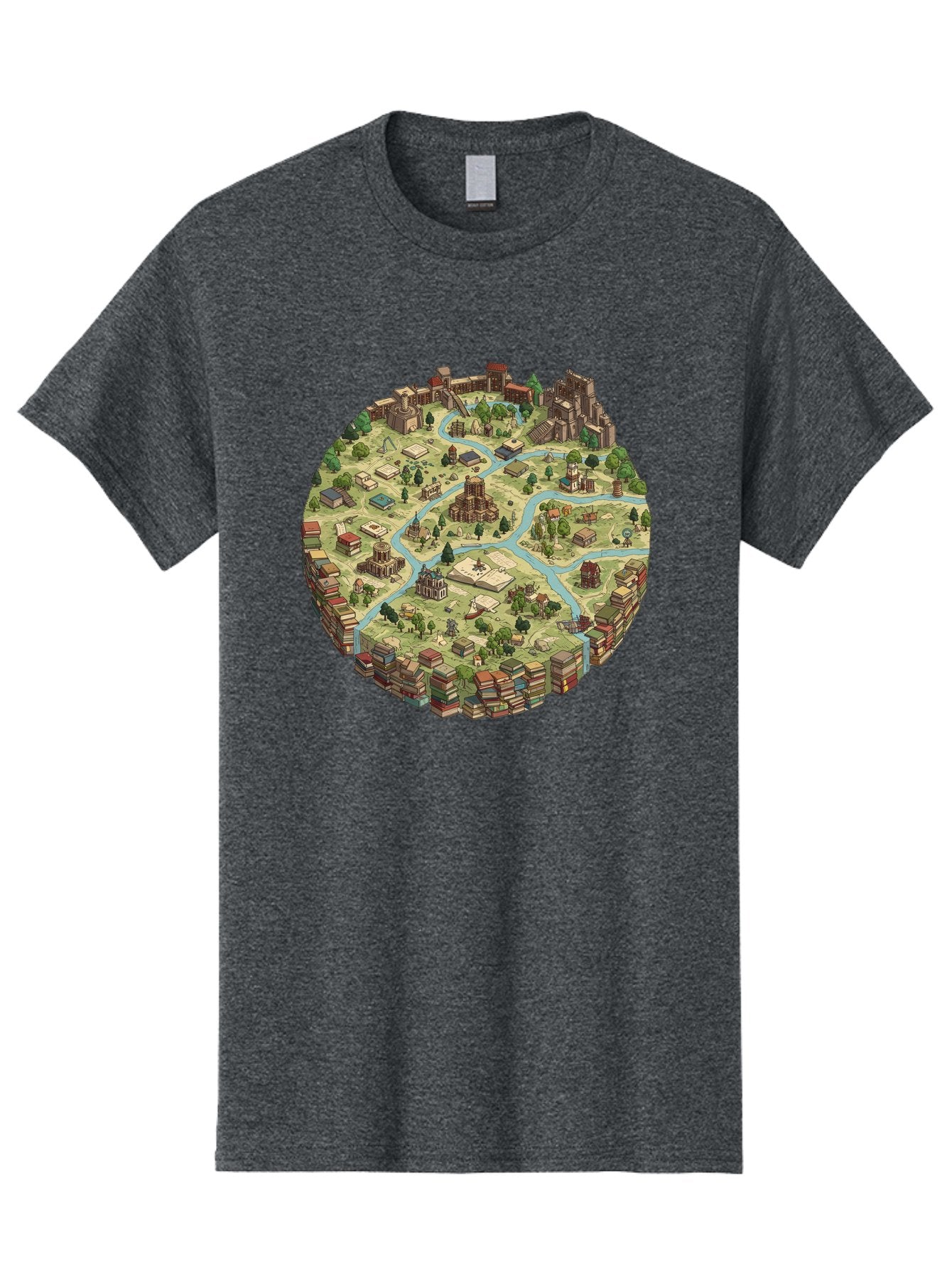 Isometric-Village Men'S Graphic Tee, 100% Cotton, Comfortable Casual Summer Wear, Machine Washable, Vintage Camera, Old Camera, Antique Camera, Black Camera, Classic Photography, Photography Equipment, Nostalgic Device, Film Camera, Camera Art Baf154