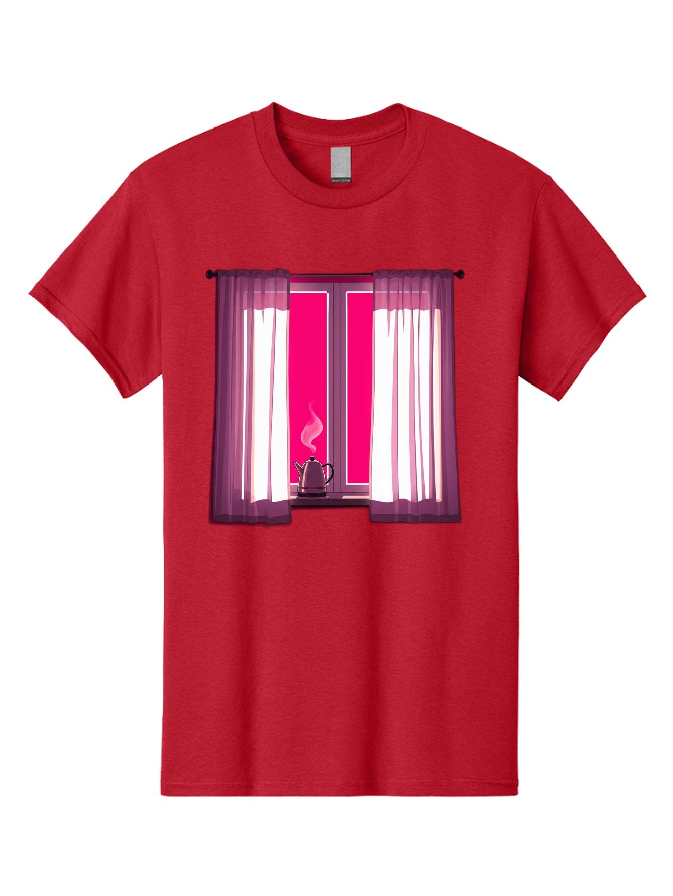 Kettle-On-Windowsill Men'S Graphic Tee, 100% Cotton, Comfortable Casual Summer Wear, Machine Washable, Vintage Camera, Old Camera, Antique Camera, Black Camera, Classic Photography, Photography Equipment, Nostalgic Device, Film Camera, Baf161