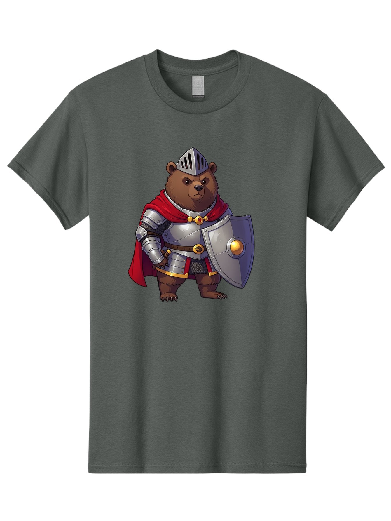 Knight-Bear-2 Men'S Graphic Tee, 100% Cotton, Comfortable Casual Summer Wear, Machine Washable, Vintage Camera, Old Camera, Antique Camera, Black Camera, Classic Photography, Photography Equipment, Nostalgic Device, Film Camera, Camera Art Baf166 14
