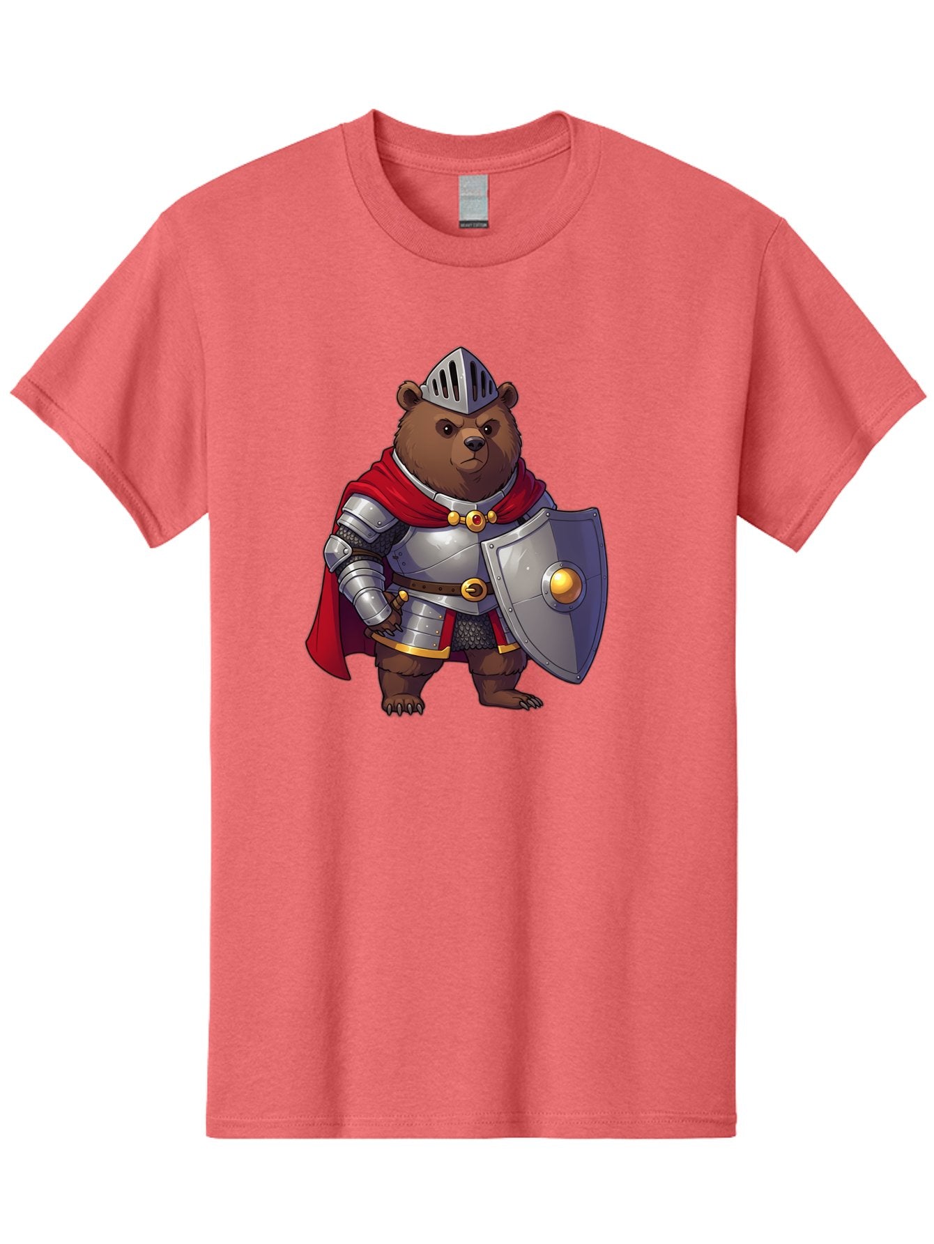 Knight-Bear-2 Men'S Graphic Tee, 100% Cotton, Comfortable Casual Summer Wear, Machine Washable, Vintage Camera, Old Camera, Antique Camera, Black Camera, Classic Photography, Photography Equipment, Nostalgic Device, Film Camera, Camera Art Baf166 6