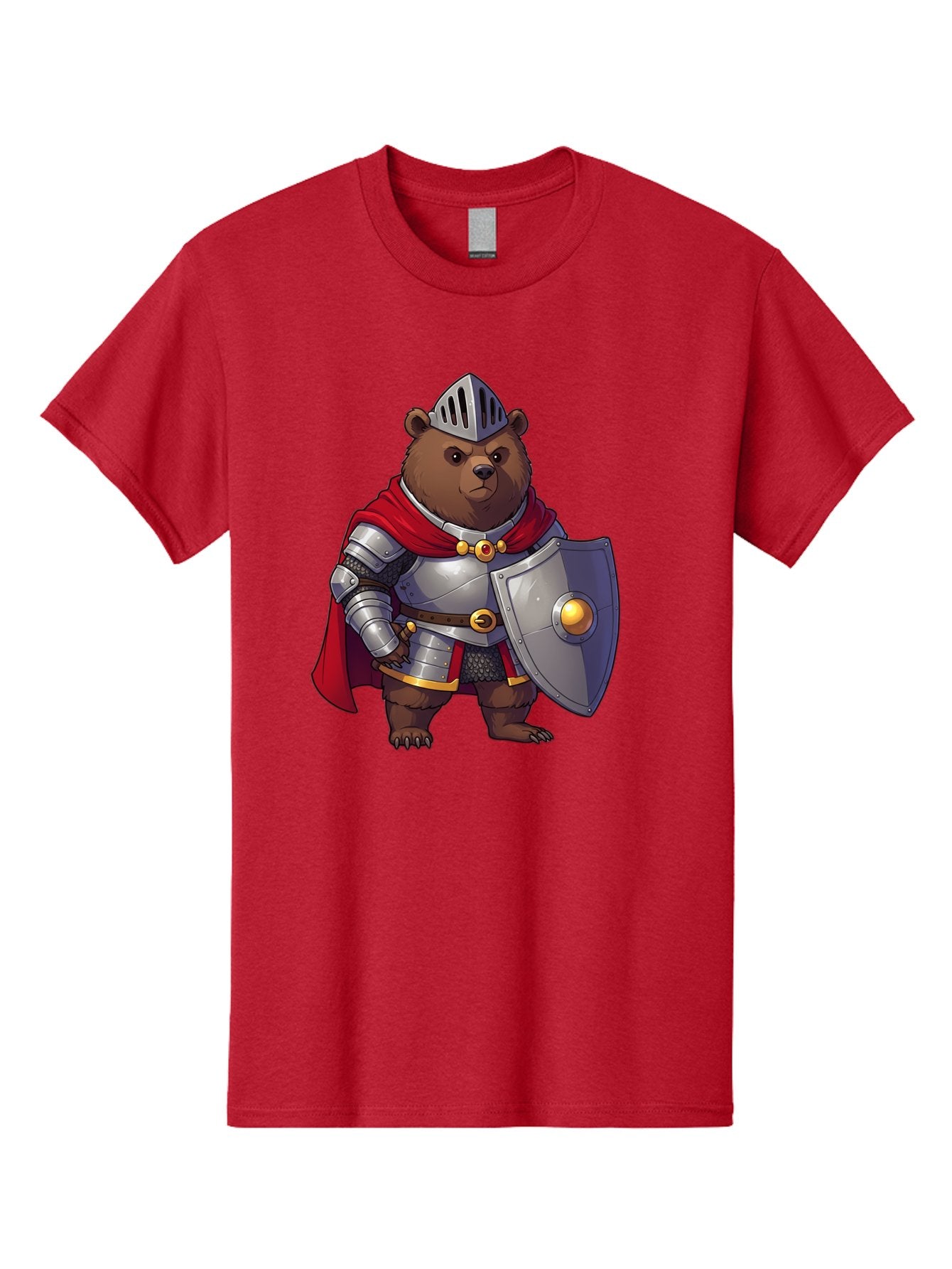 Knight-Bear-2 Men'S Graphic Tee, 100% Cotton, Comfortable Casual Summer Wear, Machine Washable, Vintage Camera, Old Camera, Antique Camera, Black Camera, Classic Photography, Photography Equipment, Nostalgic Device, Film Camera, Camera Art Baf166 4