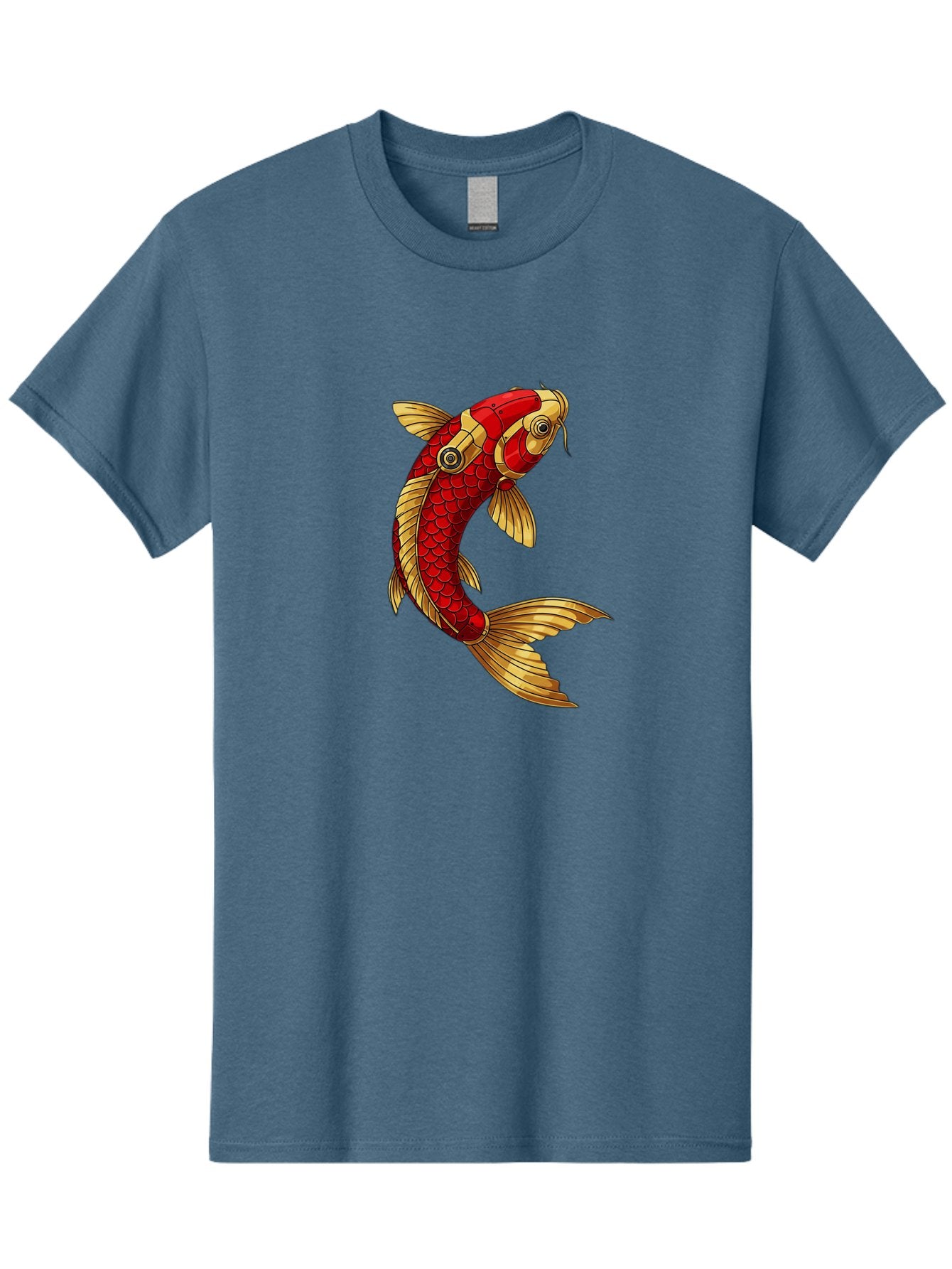 Koi-Fish-2 Men'S Graphic Tee, 100% Cotton, Comfortable Casual Summer Wear, Machine Washable, Vintage Camera, Old Camera, Antique Camera, Black Camera, Classic Photography, Photography Equipment, Nostalgic Device, Film Camera, Camera Art Baf170 13