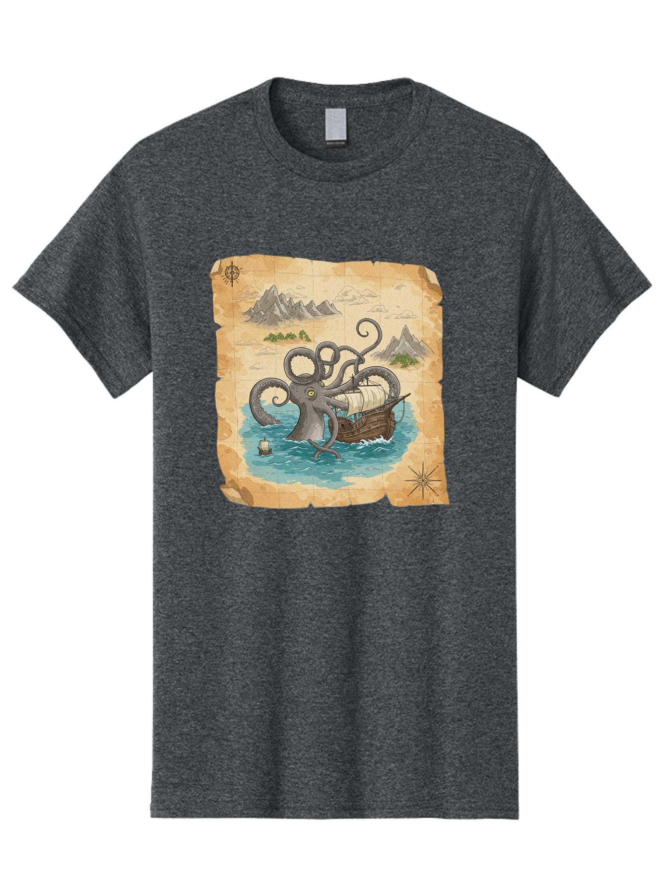 Kraken-Attack Men'S Graphic Tee, 100% Cotton, Comfortable Casual Summer Wear, Machine Washable, Vintage Camera, Old Camera, Antique Camera, Black Camera, Classic Photography, Photography Equipment, Nostalgic Device, Film Camera, Camera Art Baf175 13