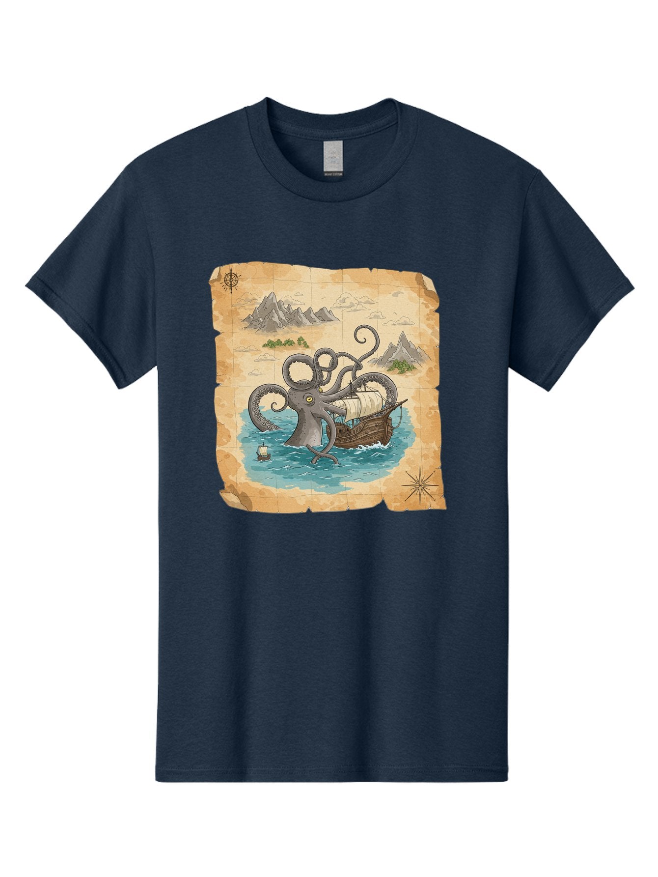 Kraken-Attack Men'S Graphic Tee, 100% Cotton, Comfortable Casual Summer Wear, Machine Washable, Vintage Camera, Old Camera, Antique Camera, Black Camera, Classic Photography, Photography Equipment, Nostalgic Device, Film Camera, Camera Art Baf175 8