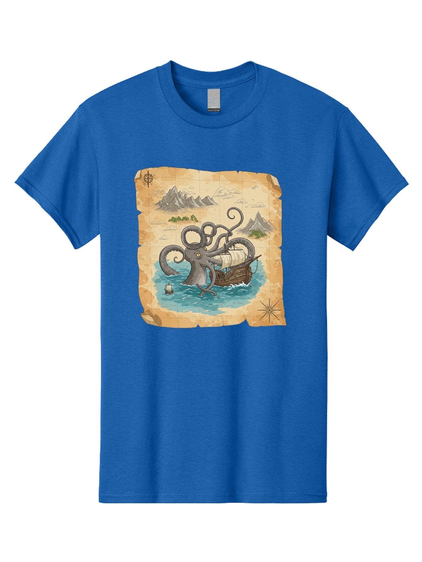 Kraken-Attack Men'S Graphic Tee, 100% Cotton, Comfortable Casual Summer Wear, Machine Washable, Vintage Camera, Old Camera, Antique Camera, Black Camera, Classic Photography, Photography Equipment, Nostalgic Device, Film Camera, Camera Art Baf175