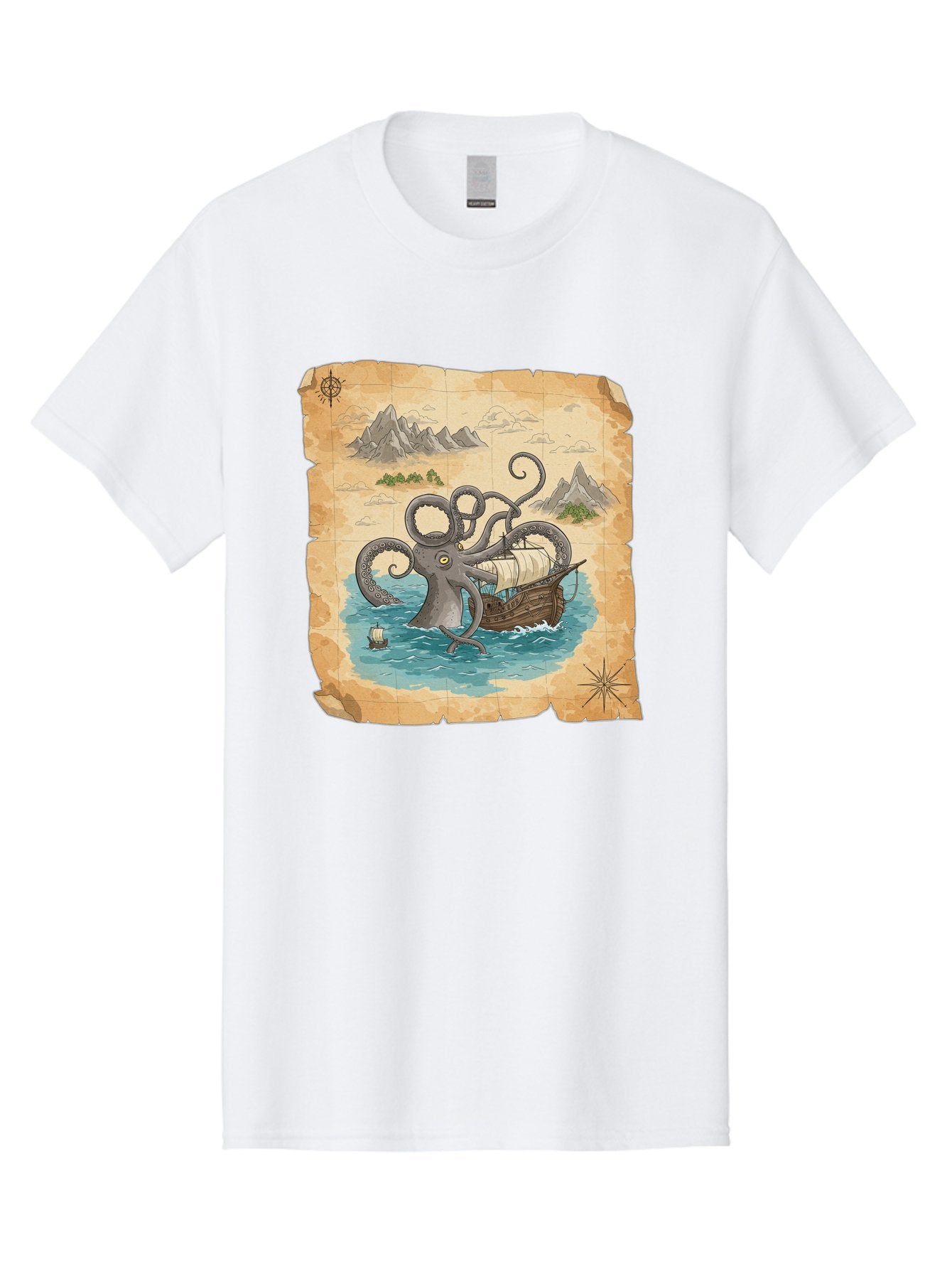 Kraken-Attack Men'S Graphic Tee, 100% Cotton, Comfortable Casual Summer Wear, Machine Washable, Vintage Camera, Old Camera, Antique Camera, Black Camera, Classic Photography, Photography Equipment, Nostalgic Device, Film Camera, Camera Art Baf175 6