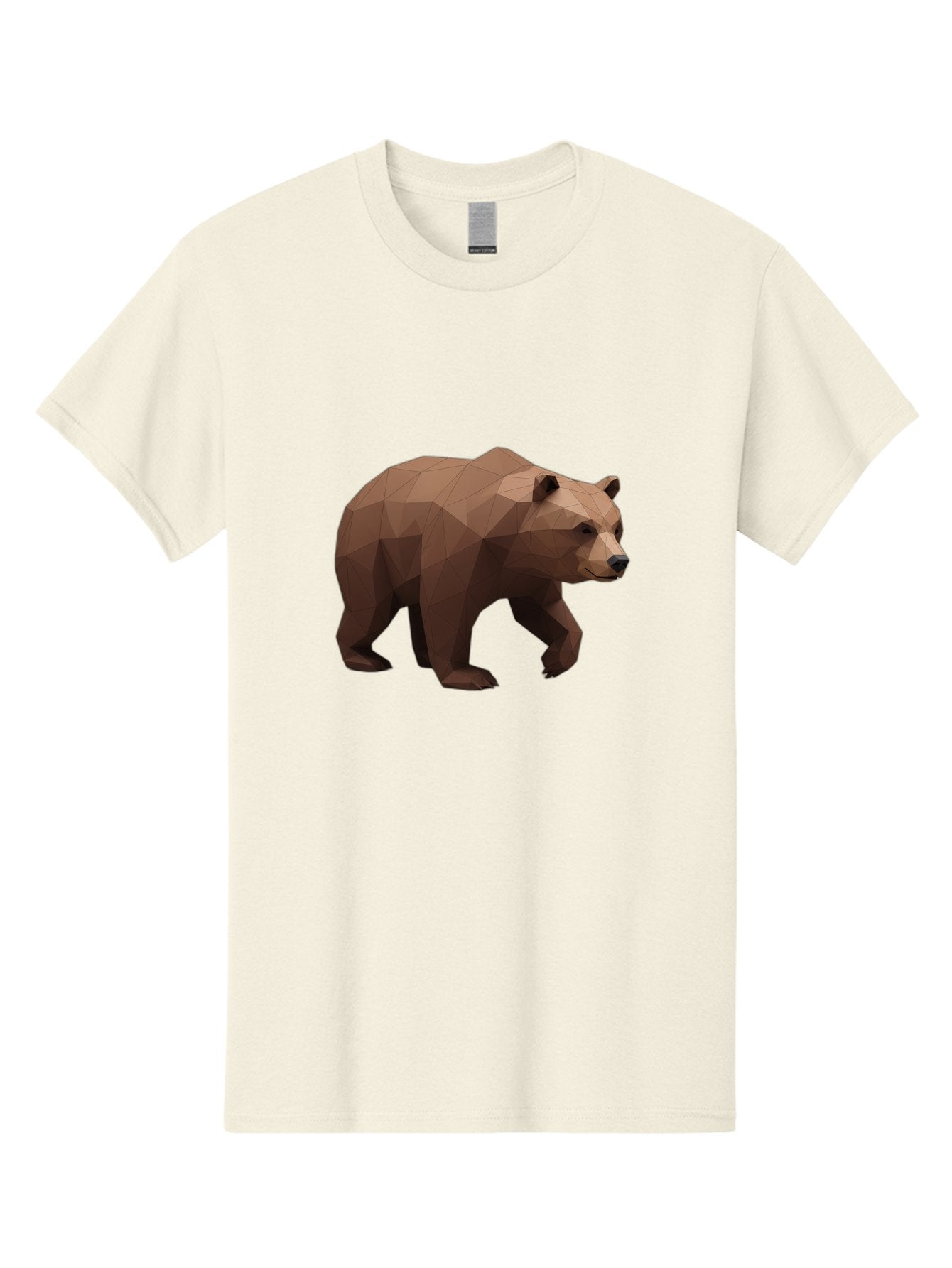 Low-Poly-Brown-Bear Men'S Graphic Tee, 100% Cotton, Comfortable Casual Summer Wear, Machine Washable, Vintage Camera, Old Camera, Antique Camera, Black Camera, Classic Photography, Photography Equipment, Nostalgic Device, Film Camera, Baf194 12