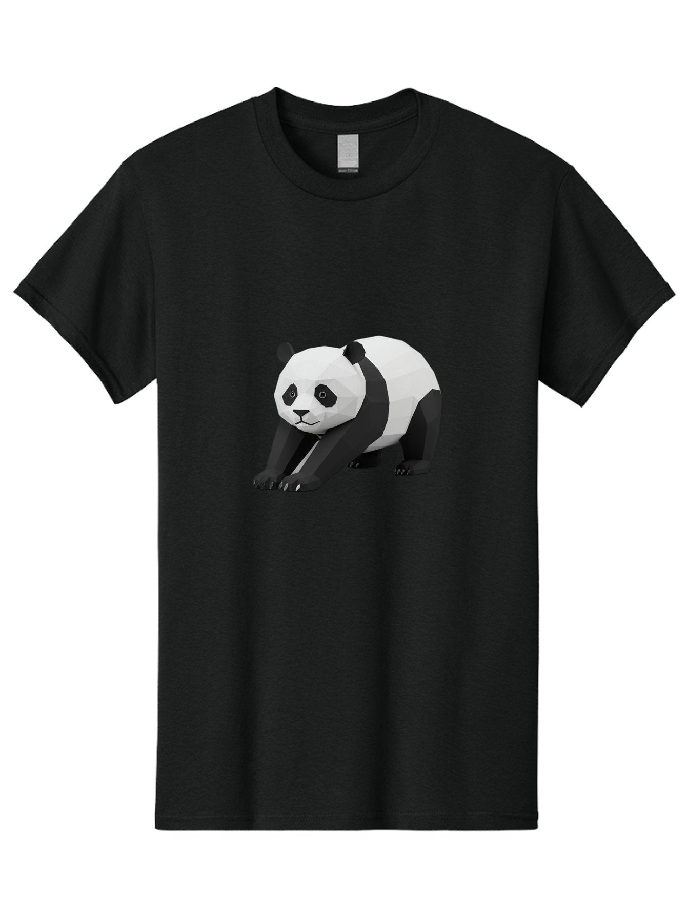 Low-Poly-Panda Men'S Graphic Tee, 100% Cotton, Comfortable Casual Summer Wear, Machine Washable, Vintage Camera, Old Camera, Antique Camera, Black Camera, Classic Photography, Photography Equipment, Nostalgic Device, Film Camera, Camera Art Baf195