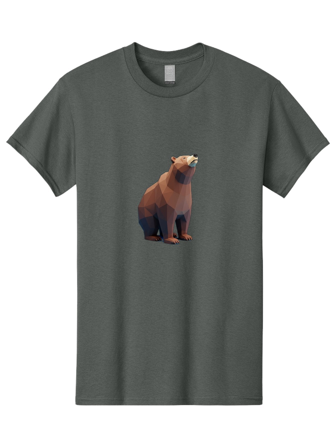 Lowpoly-Bear Men'S Graphic Tee, 100% Cotton, Comfortable Casual Summer Wear, Machine Washable, Vintage Camera, Old Camera, Antique Camera, Black Camera, Classic Photography, Photography Equipment, Nostalgic Device, Film Camera, Camera Art Baf196