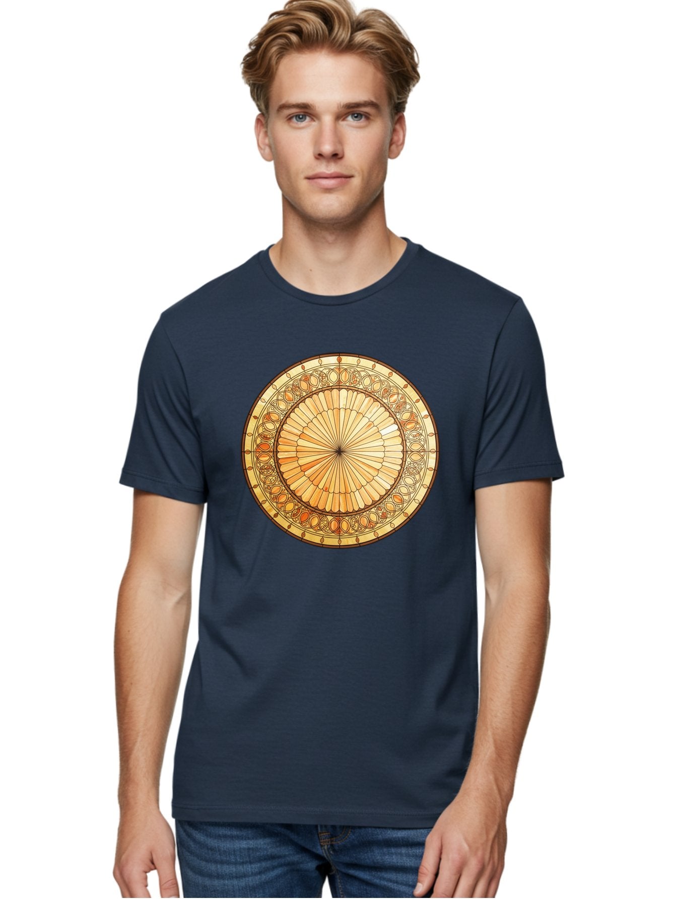 Mandala-Design Men'S Graphic Tee, 100% Cotton, Comfortable Casual Summer Wear, Machine Washable, Vintage Camera, Old Camera, Antique Camera, Black Camera, Classic Photography, Photography Equipment, Nostalgic Device, Film Camera, Camera Art Baf200 27