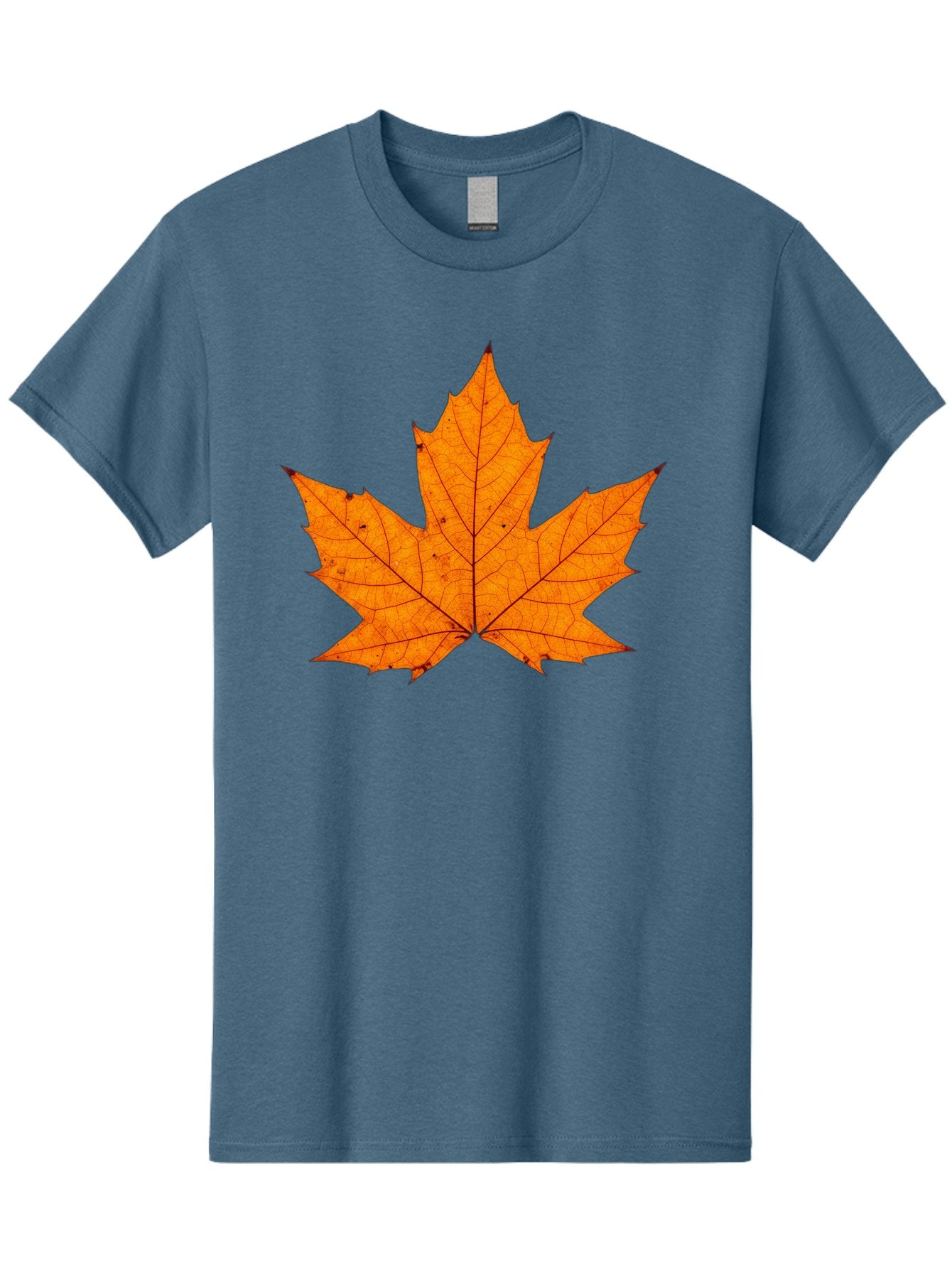 Maple-Leaf-2 Men'S Graphic Tee, 100% Cotton, Comfortable Casual Summer Wear, Machine Washable, Vintage Camera, Old Camera, Antique Camera, Black Camera, Classic Photography, Photography Equipment, Nostalgic Device, Film Camera, Camera Art Baf202