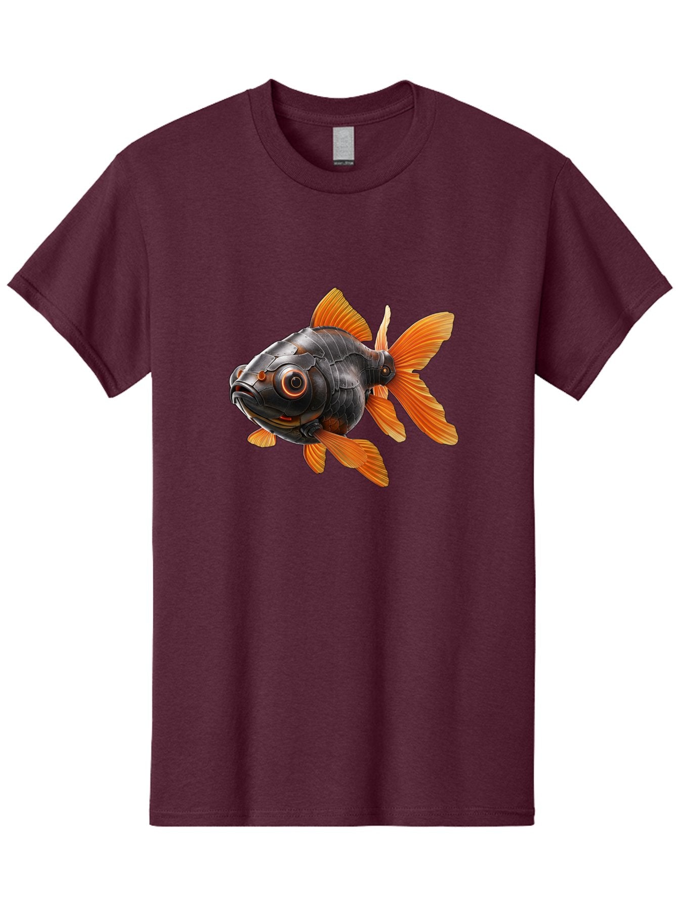 Mechanical-Goldfish Men'S Graphic Tee, 100% Cotton, Comfortable Casual Summer Wear, Machine Washable, Vintage Camera, Old Camera, Antique Camera, Black Camera, Classic Photography, Photography Equipment, Nostalgic Device, Film Camera, Baf206 5