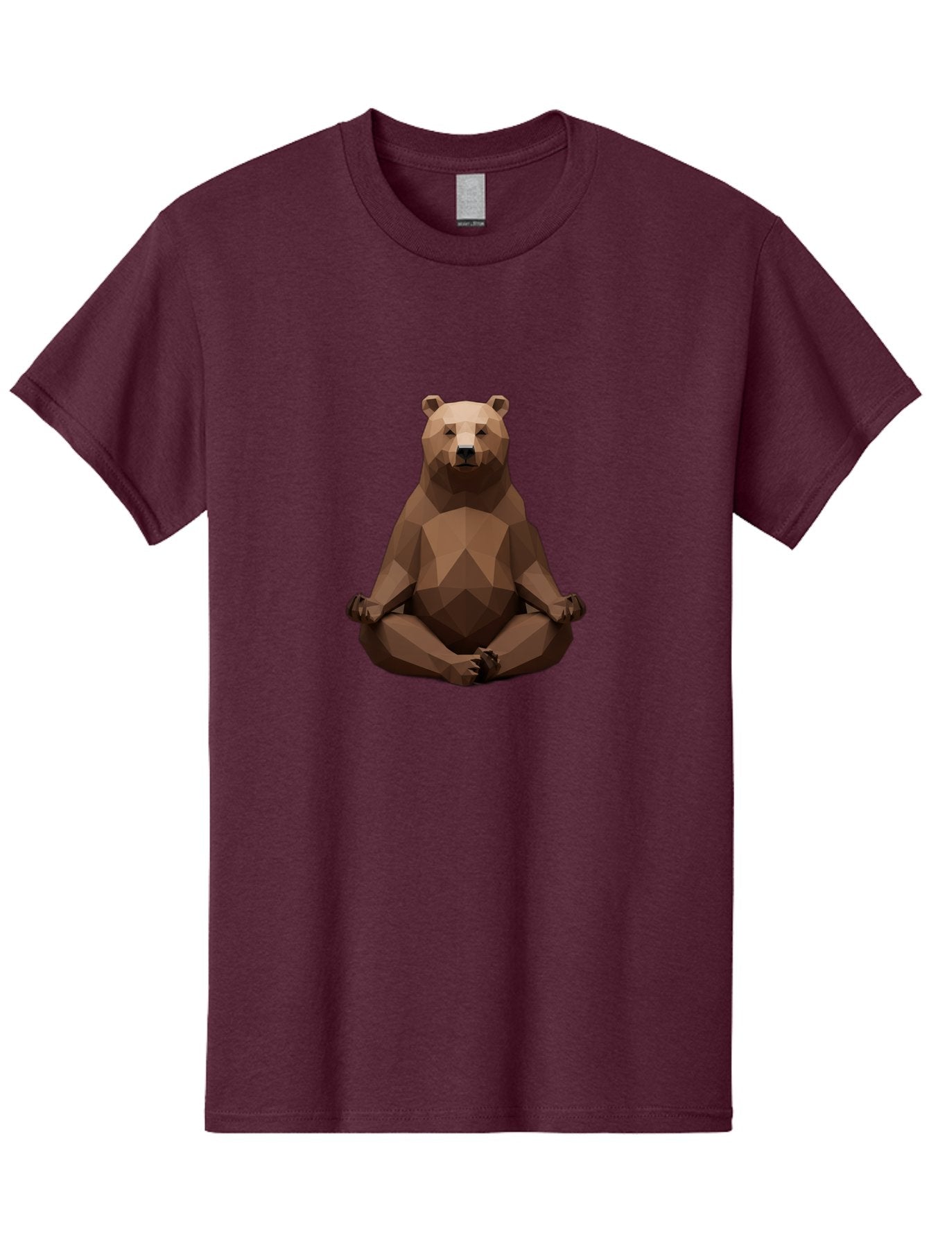 Meditating-Bear Men'S Graphic Tee, 100% Cotton, Comfortable Casual Summer Wear, Machine Washable, Vintage Camera, Old Camera, Antique Camera, Black Camera, Classic Photography, Photography Equipment, Nostalgic Device, Film Camera, Camera Art Baf207