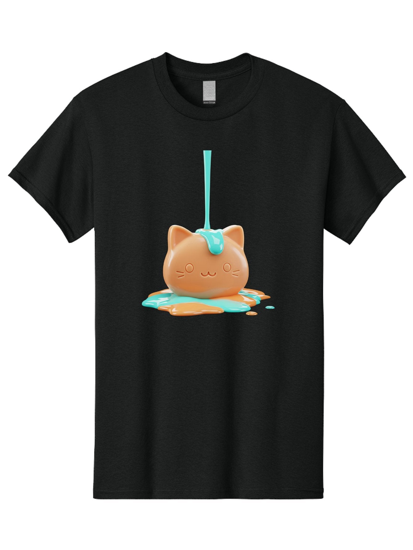 Melting-Cat-Head Men'S Graphic Tee, 100% Cotton, Comfortable Casual Summer Wear, Machine Washable, Vintage Camera, Old Camera, Antique Camera, Black Camera, Classic Photography, Photography Equipment, Nostalgic Device, Film Camera, Camera Art Baf208 7