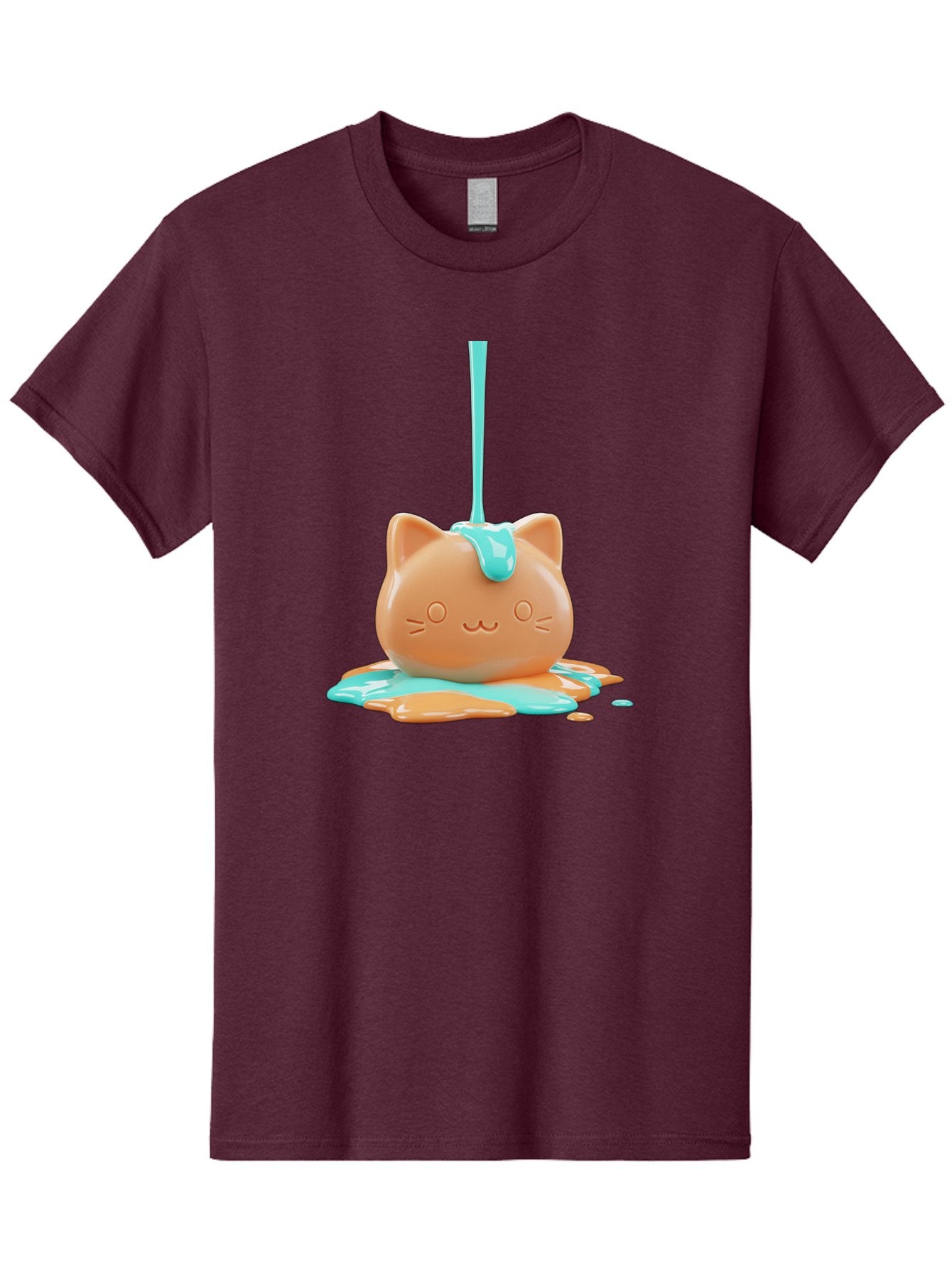 Melting-Cat-Head Men'S Graphic Tee, 100% Cotton, Comfortable Casual Summer Wear, Machine Washable, Vintage Camera, Old Camera, Antique Camera, Black Camera, Classic Photography, Photography Equipment, Nostalgic Device, Film Camera, Camera Art Baf208 8