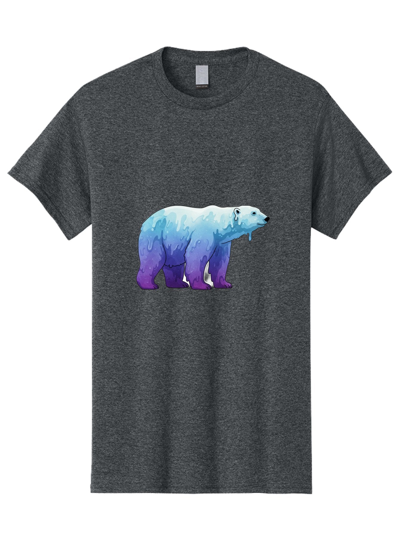 Melting-Polar-Bear-1 Men'S Graphic Tee, 100% Cotton, Comfortable Casual Summer Wear, Machine Washable, Vintage Camera, Old Camera, Antique Camera, Black Camera, Classic Photography, Photography Equipment, Nostalgic Device, Film Camera, Baf209 4