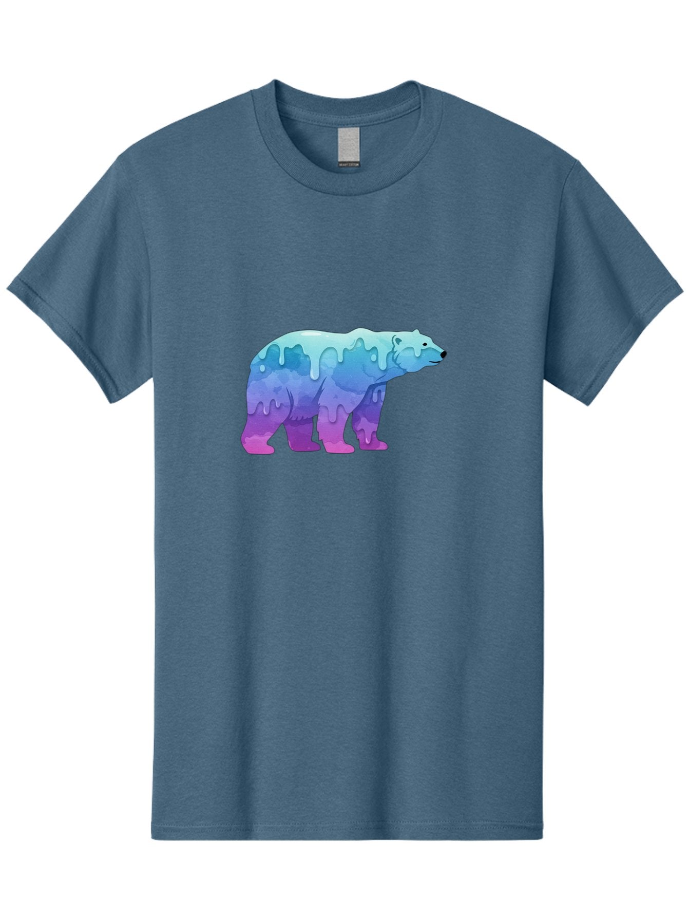 Melting-Polar-Bear-2 Men'S Graphic Tee, 100% Cotton, Comfortable Casual Summer Wear, Machine Washable, Vintage Camera, Old Camera, Antique Camera, Black Camera, Classic Photography, Photography Equipment, Nostalgic Device, Film Camera, Baf210 6