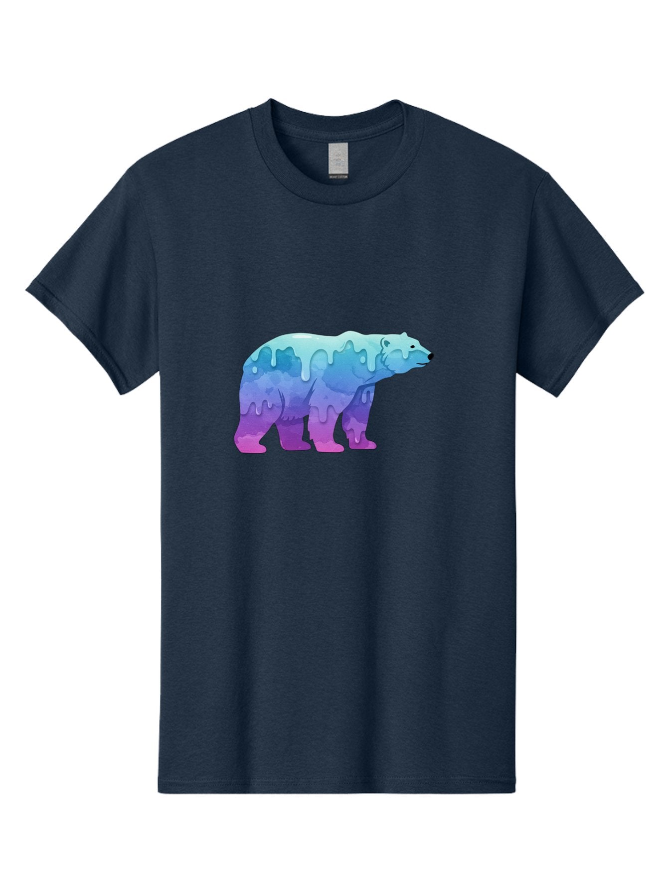 Melting-Polar-Bear-2 Men'S Graphic Tee, 100% Cotton, Comfortable Casual Summer Wear, Machine Washable, Vintage Camera, Old Camera, Antique Camera, Black Camera, Classic Photography, Photography Equipment, Nostalgic Device, Film Camera, Baf210 7