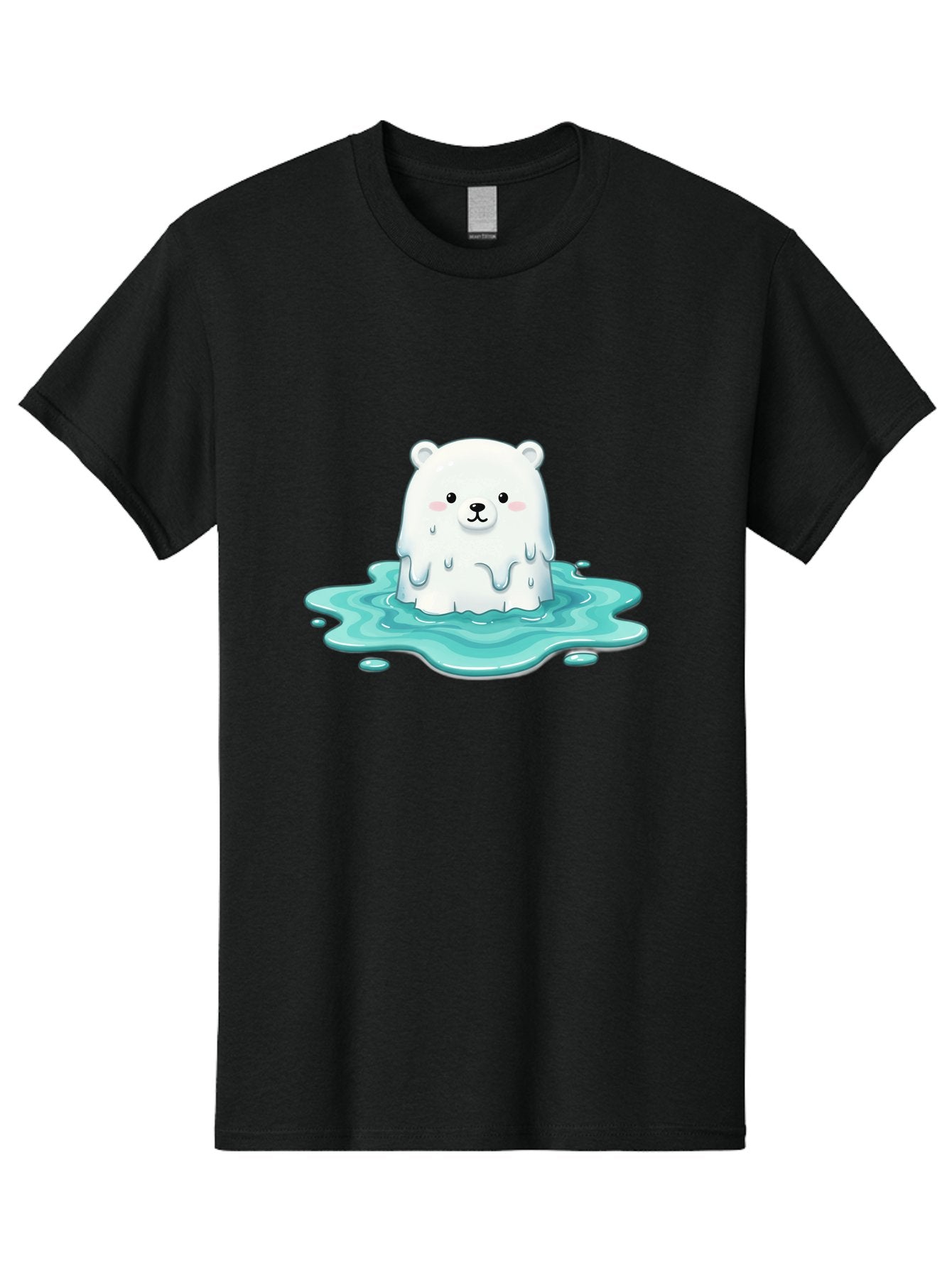 Melting-Polar-Bear Men'S Graphic Tee, 100% Cotton, Comfortable Casual Summer Wear, Machine Washable, Vintage Camera, Old Camera, Antique Camera, Black Camera, Classic Photography, Photography Equipment, Nostalgic Device, Film Camera, Baf211 13