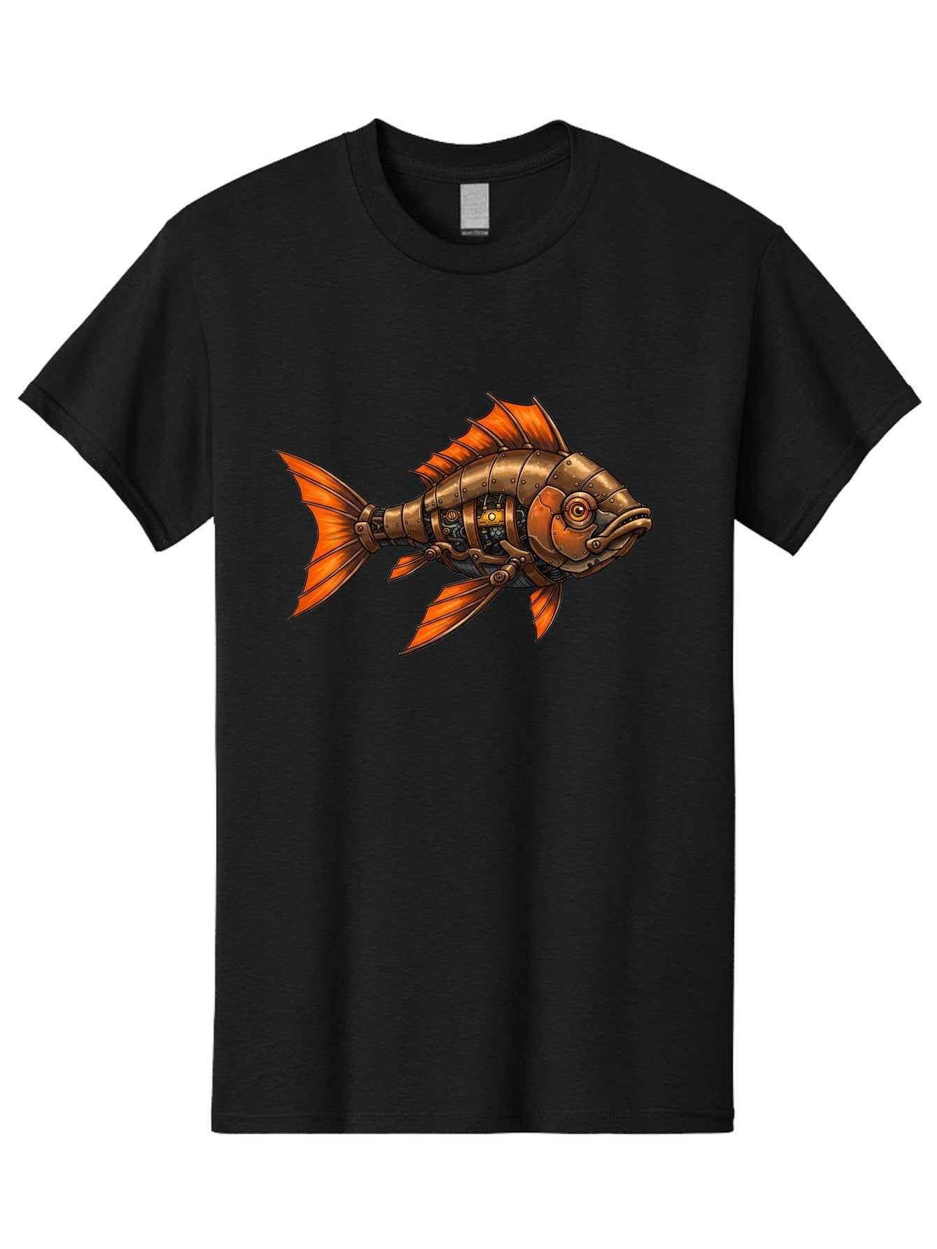 Metal-Fish Men'S Graphic Tee, 100% Cotton, Comfortable Casual Summer Wear, Machine Washable, Vintage Camera, Old Camera, Antique Camera, Black Camera, Classic Photography, Photography Equipment, Nostalgic Device, Film Camera, Camera Art Baf213 5