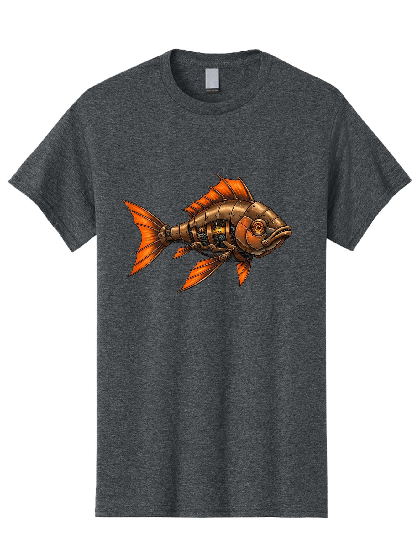 Metal-Fish Men'S Graphic Tee, 100% Cotton, Comfortable Casual Summer Wear, Machine Washable, Vintage Camera, Old Camera, Antique Camera, Black Camera, Classic Photography, Photography Equipment, Nostalgic Device, Film Camera, Camera Art Baf213 15