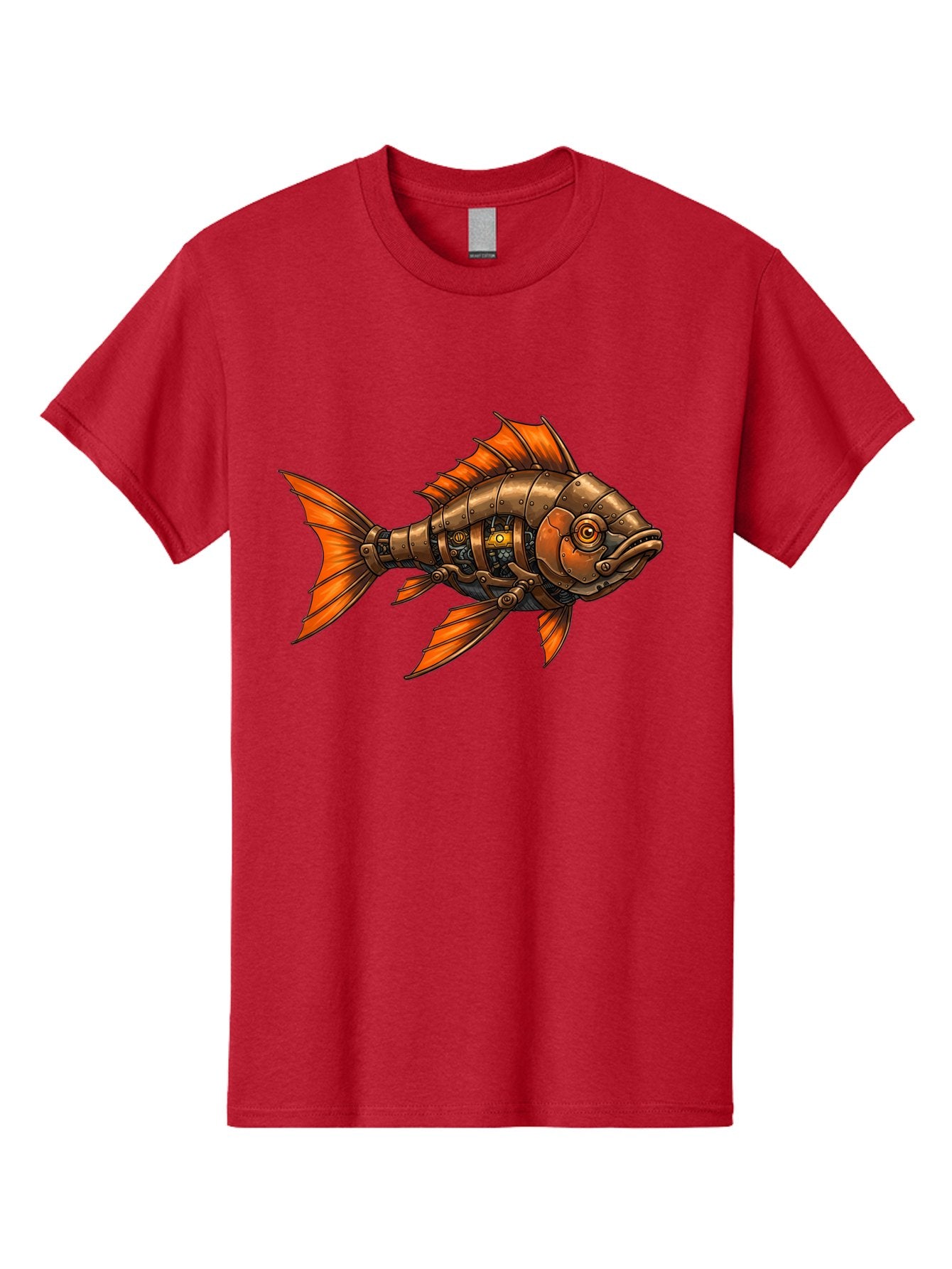 Metal-Fish Men'S Graphic Tee, 100% Cotton, Comfortable Casual Summer Wear, Machine Washable, Vintage Camera, Old Camera, Antique Camera, Black Camera, Classic Photography, Photography Equipment, Nostalgic Device, Film Camera, Camera Art Baf213