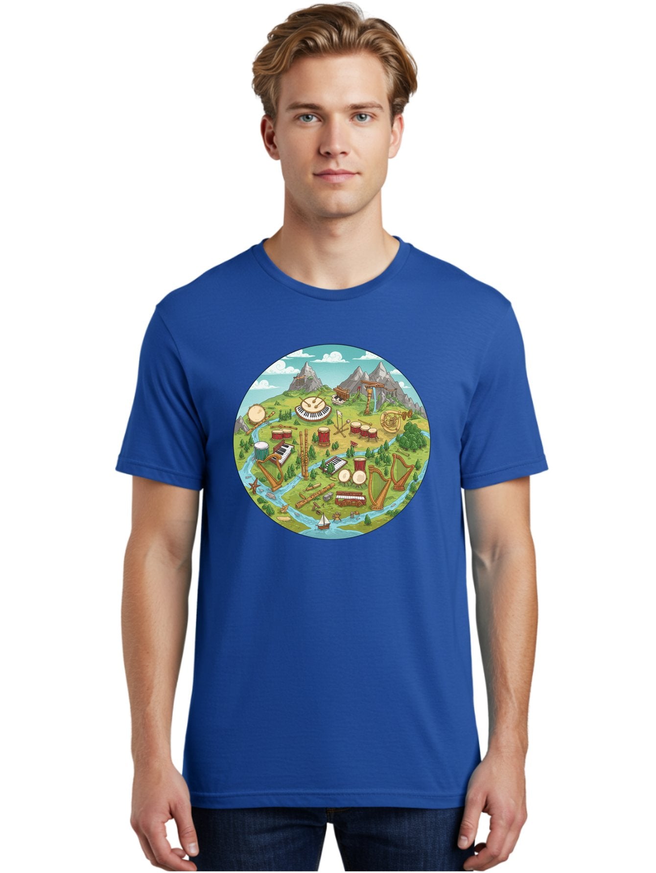 Music-Instruments-Landscape Men'S Graphic Tee, 100% Cotton, Comfortable Casual Summer Wear, Machine Washable, Vintage Camera, Old Camera, Antique Camera, Black Camera, Classic Photography, Photography Equipment, Nostalgic Device, Film Camera, Baf236 28