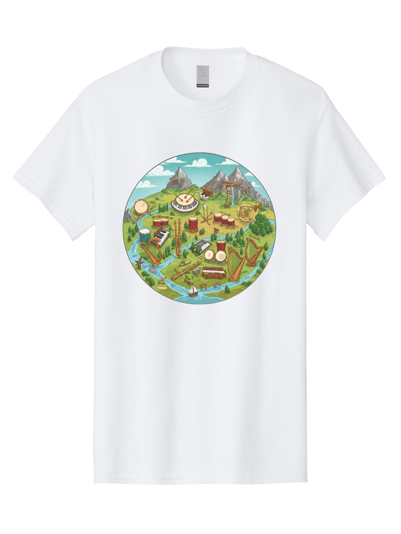 Music-Instruments-Landscape Men'S Graphic Tee, 100% Cotton, Comfortable Casual Summer Wear, Machine Washable, Vintage Camera, Old Camera, Antique Camera, Black Camera, Classic Photography, Photography Equipment, Nostalgic Device, Film Camera, Baf236 15