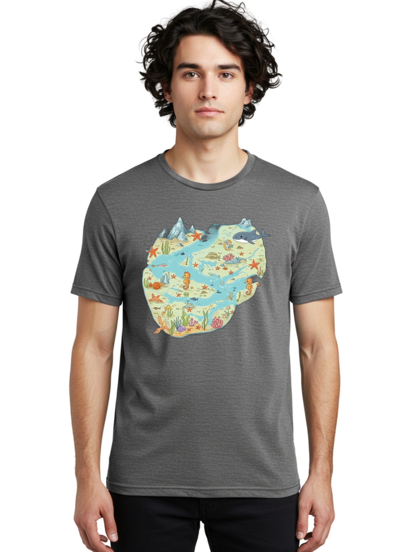 Ocean-Puzzle Men'S Graphic Tee, 100% Cotton, Comfortable Casual Summer Wear, Machine Washable, Vintage Camera, Old Camera, Antique Camera, Black Camera, Classic Photography, Photography Equipment, Nostalgic Device, Film Camera, Camera Art Baf240 26