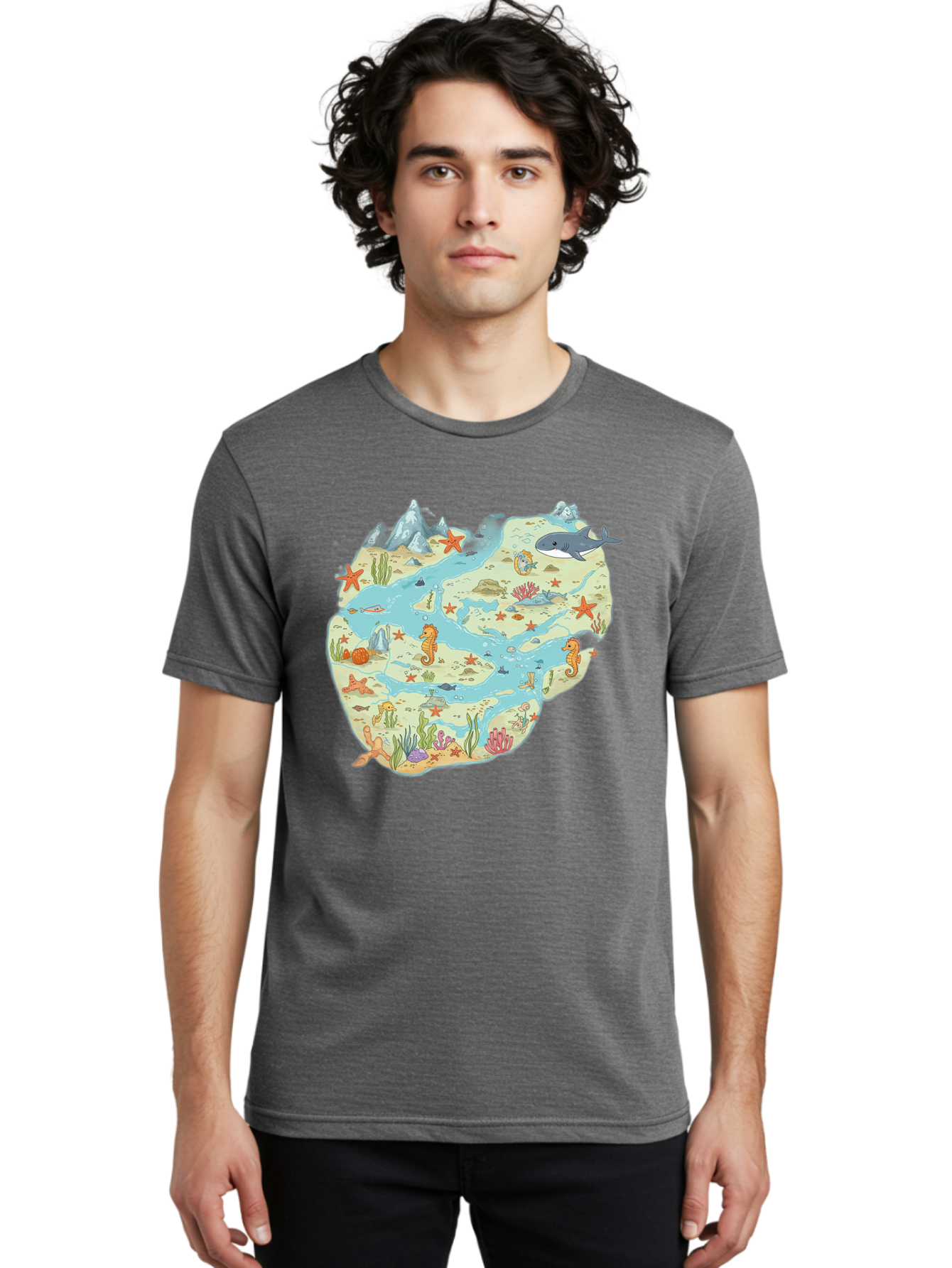 Ocean-Puzzle Men'S Graphic Tee, 100% Cotton, Comfortable Casual Summer Wear, Machine Washable, Vintage Camera, Old Camera, Antique Camera, Black Camera, Classic Photography, Photography Equipment, Nostalgic Device, Film Camera, Camera Art Baf240 20