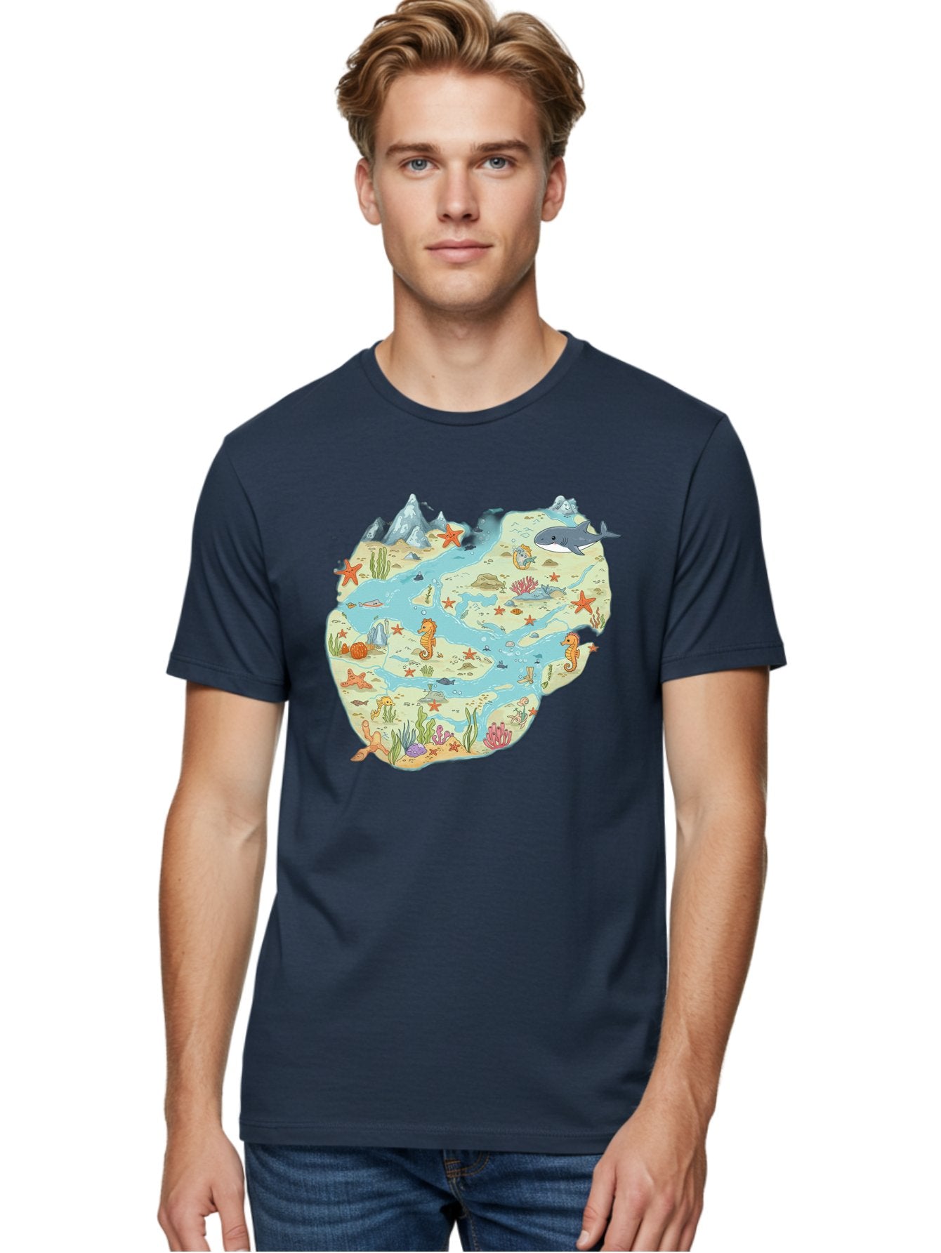 Ocean-Puzzle Men'S Graphic Tee, 100% Cotton, Comfortable Casual Summer Wear, Machine Washable, Vintage Camera, Old Camera, Antique Camera, Black Camera, Classic Photography, Photography Equipment, Nostalgic Device, Film Camera, Camera Art Baf240 22