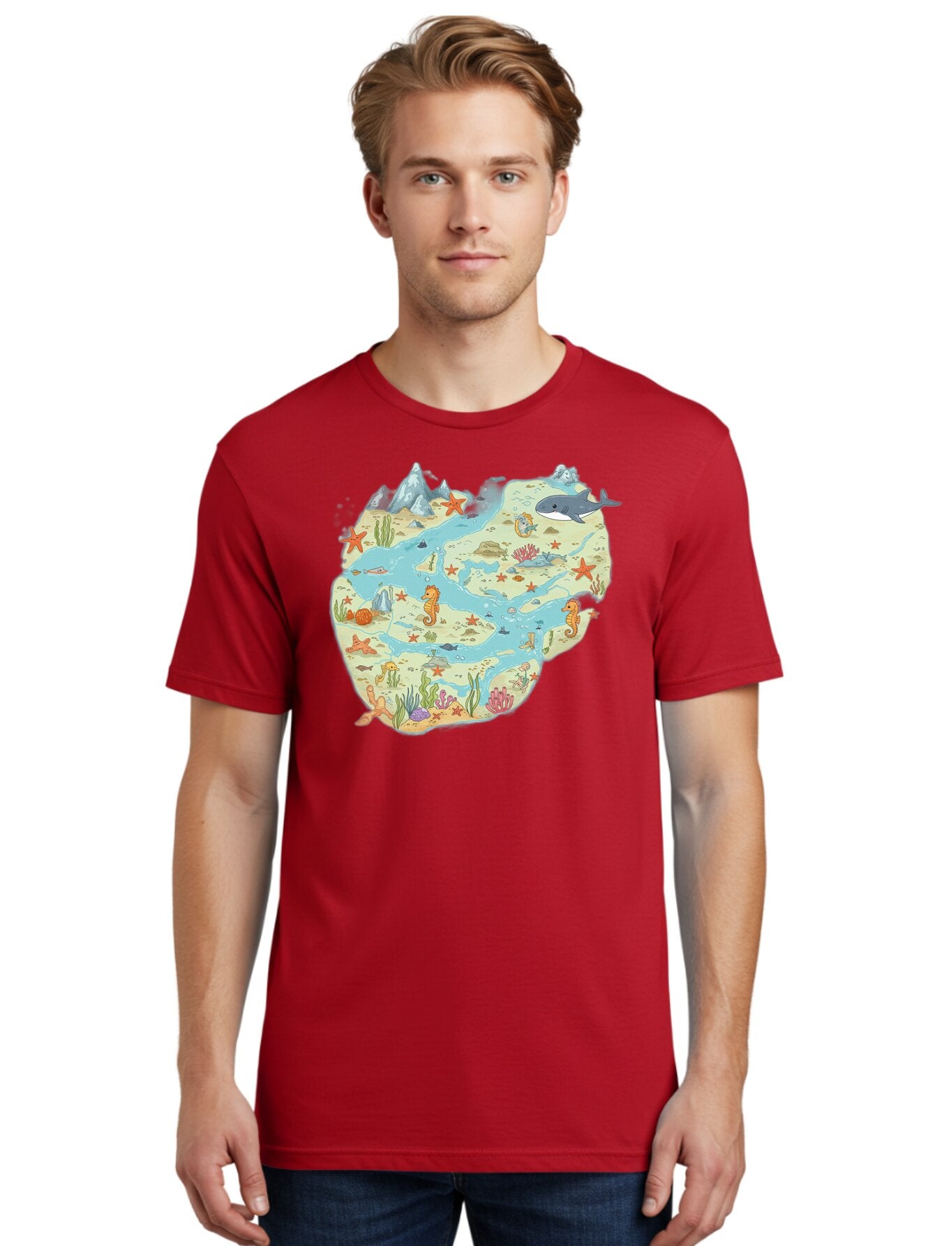 Ocean-Puzzle Men'S Graphic Tee, 100% Cotton, Comfortable Casual Summer Wear, Machine Washable, Vintage Camera, Old Camera, Antique Camera, Black Camera, Classic Photography, Photography Equipment, Nostalgic Device, Film Camera, Camera Art Baf240 23