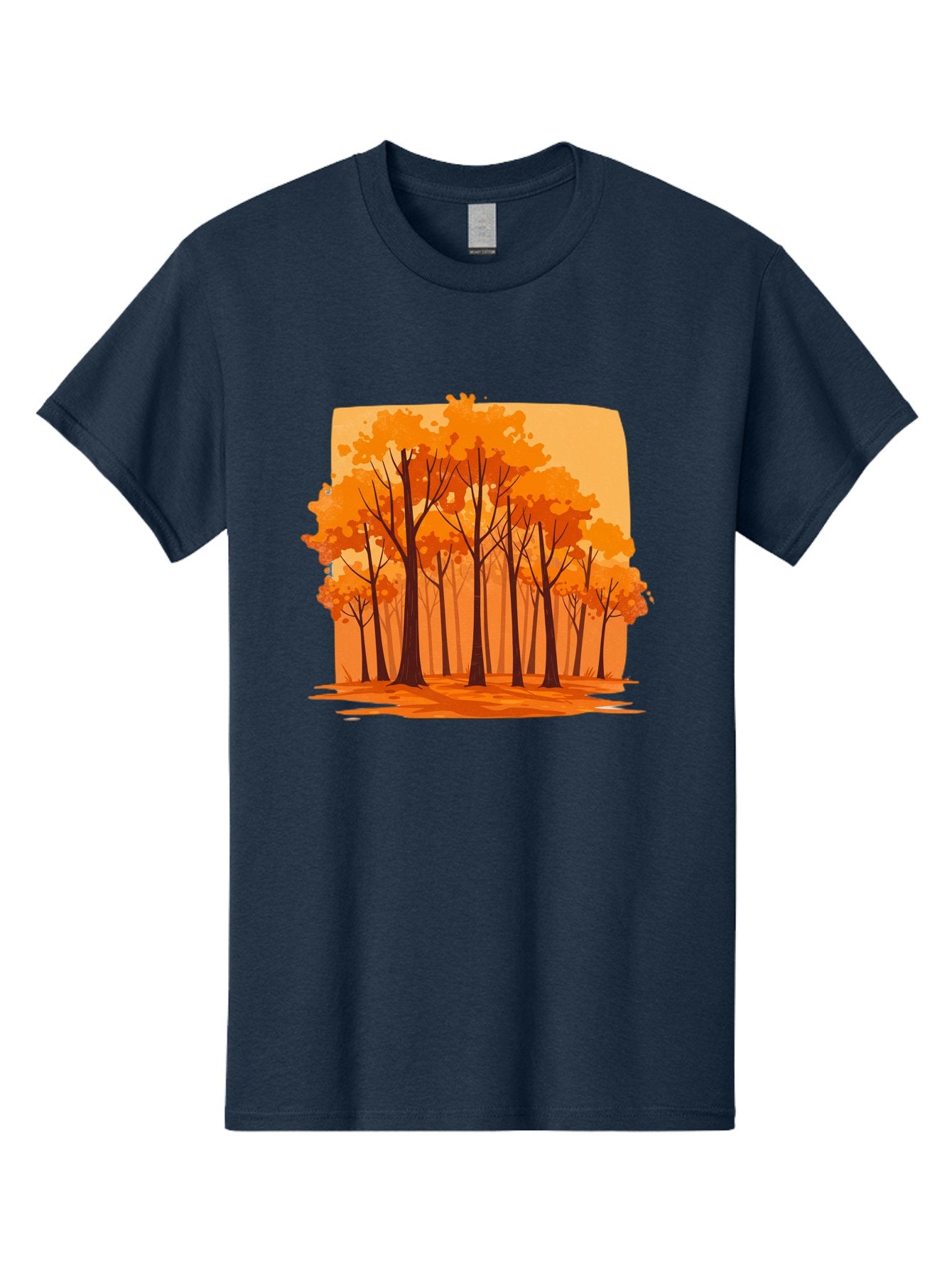 Orange-Forest Men'S Graphic Tee, 100% Cotton, Comfortable Casual Summer Wear, Machine Washable, Vintage Camera, Old Camera, Antique Camera, Black Camera, Classic Photography, Photography Equipment, Nostalgic Device, Film Camera, Camera Art Baf243