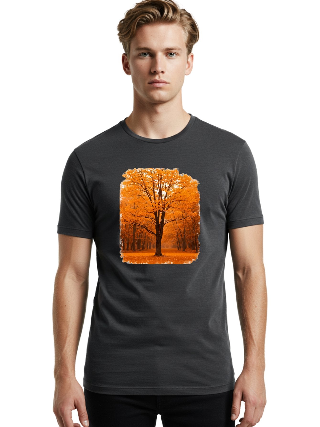Orange-Tree Men'S Graphic Tee, 100% Cotton, Comfortable Casual Summer Wear, Machine Washable, Vintage Camera, Old Camera, Antique Camera, Black Camera, Classic Photography, Photography Equipment, Nostalgic Device, Film Camera, Camera Art Baf247 22