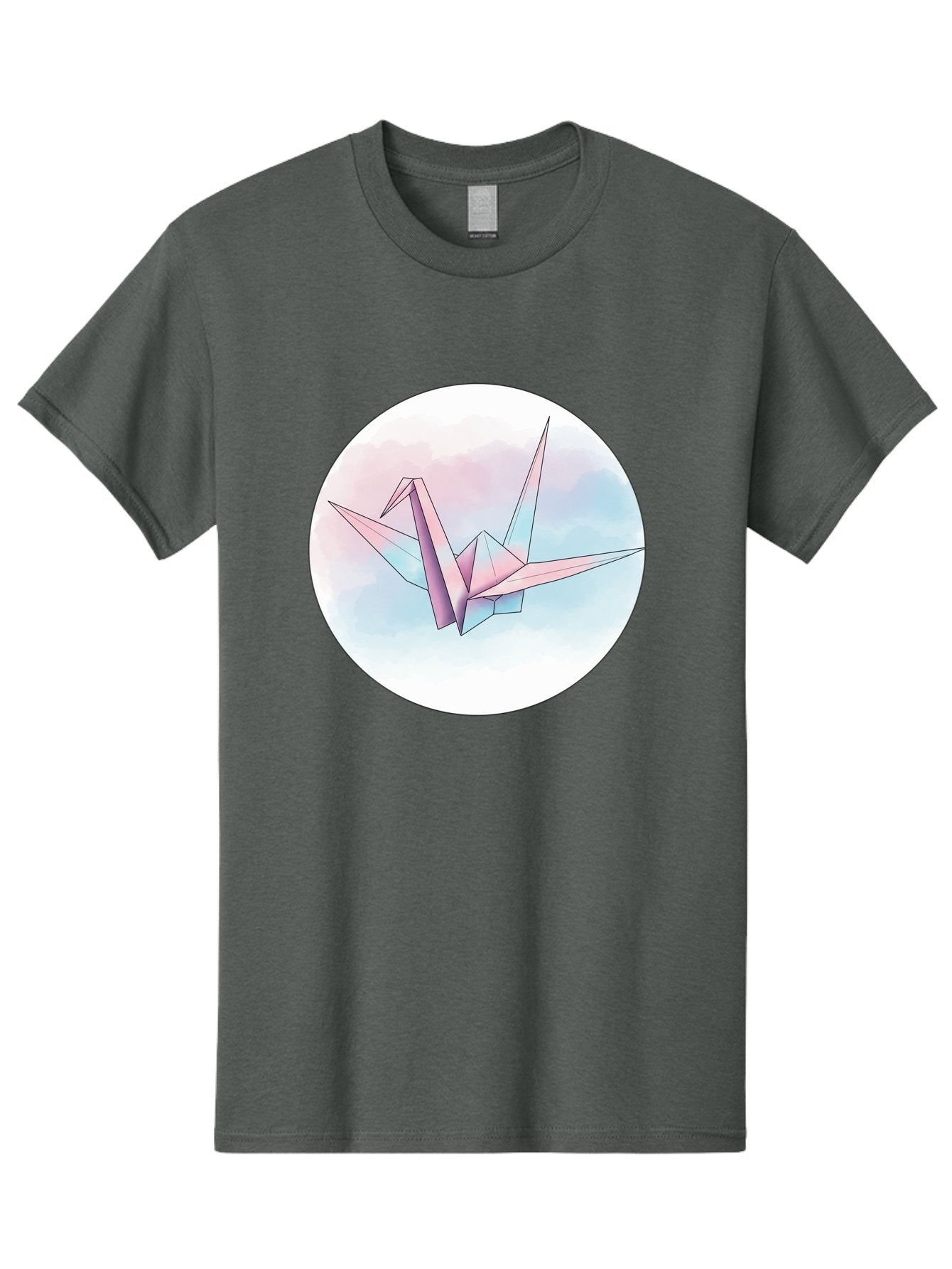 Origami-Crane-3 Men'S Graphic Tee, 100% Cotton, Comfortable Casual Summer Wear, Machine Washable, Vintage Camera, Old Camera, Antique Camera, Black Camera, Classic Photography, Photography Equipment, Nostalgic Device, Film Camera, Camera Art Baf251 7