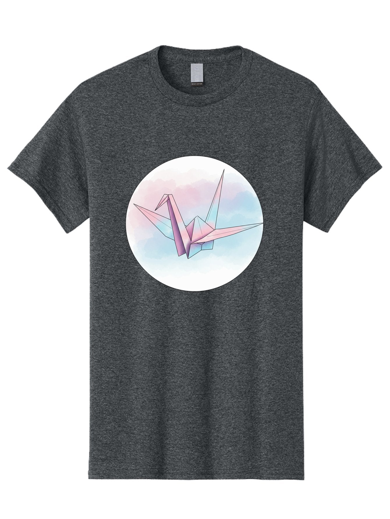 Origami-Crane-3 Men'S Graphic Tee, 100% Cotton, Comfortable Casual Summer Wear, Machine Washable, Vintage Camera, Old Camera, Antique Camera, Black Camera, Classic Photography, Photography Equipment, Nostalgic Device, Film Camera, Camera Art Baf251 6