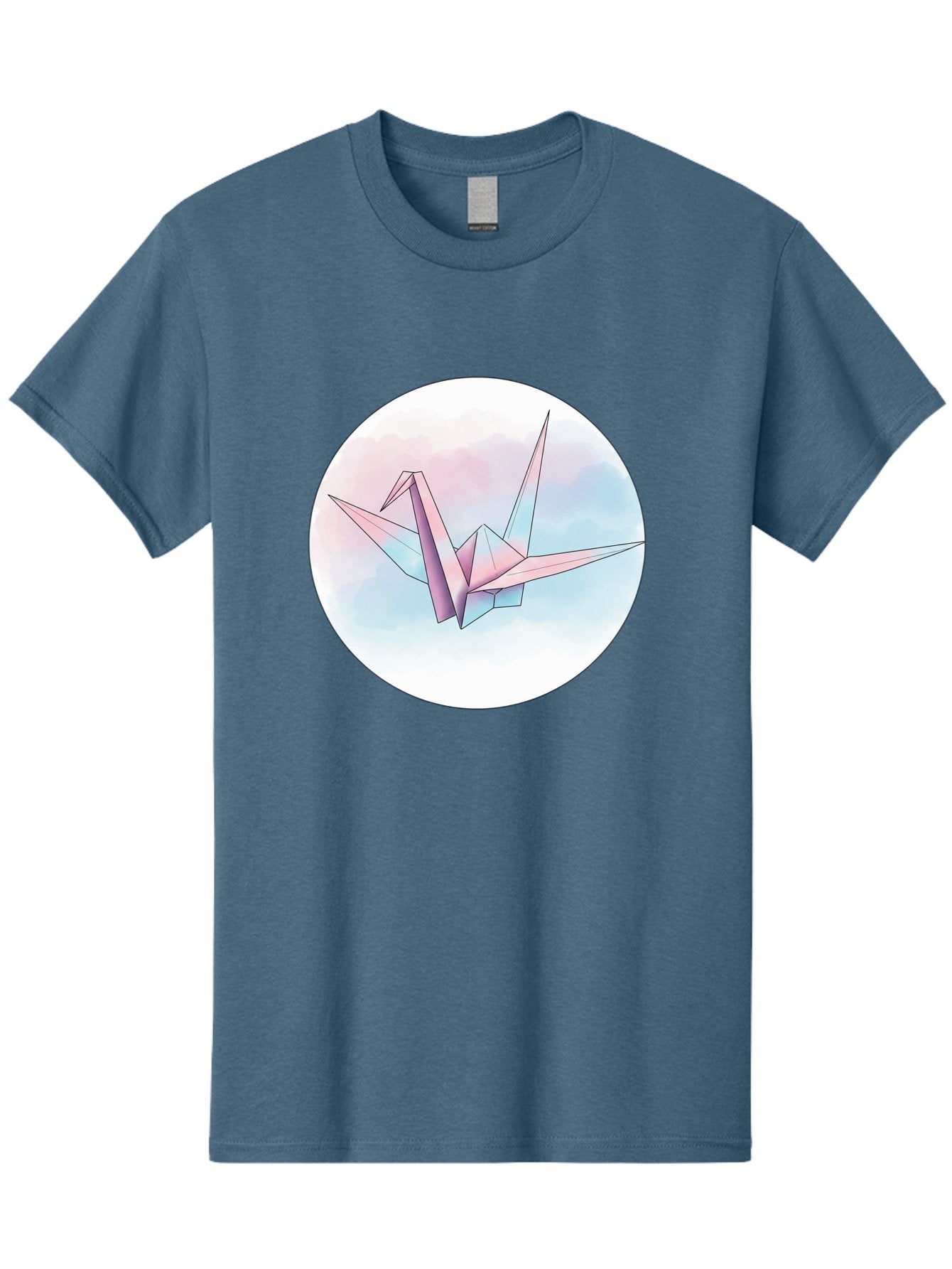 Origami-Crane-3 Men'S Graphic Tee, 100% Cotton, Comfortable Casual Summer Wear, Machine Washable, Vintage Camera, Old Camera, Antique Camera, Black Camera, Classic Photography, Photography Equipment, Nostalgic Device, Film Camera, Camera Art Baf251